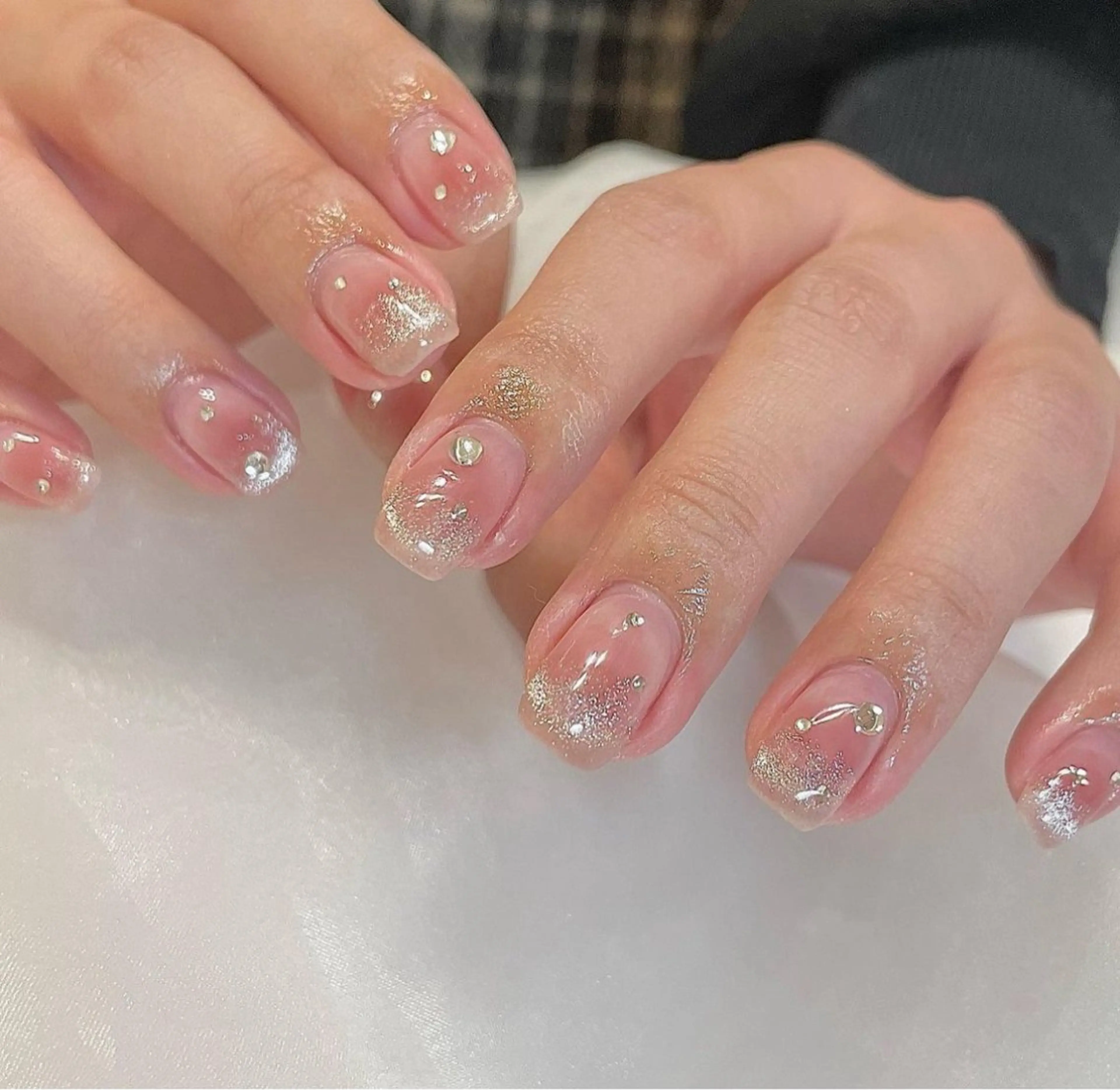 【オフなし】お任せシンプルネイルの写真