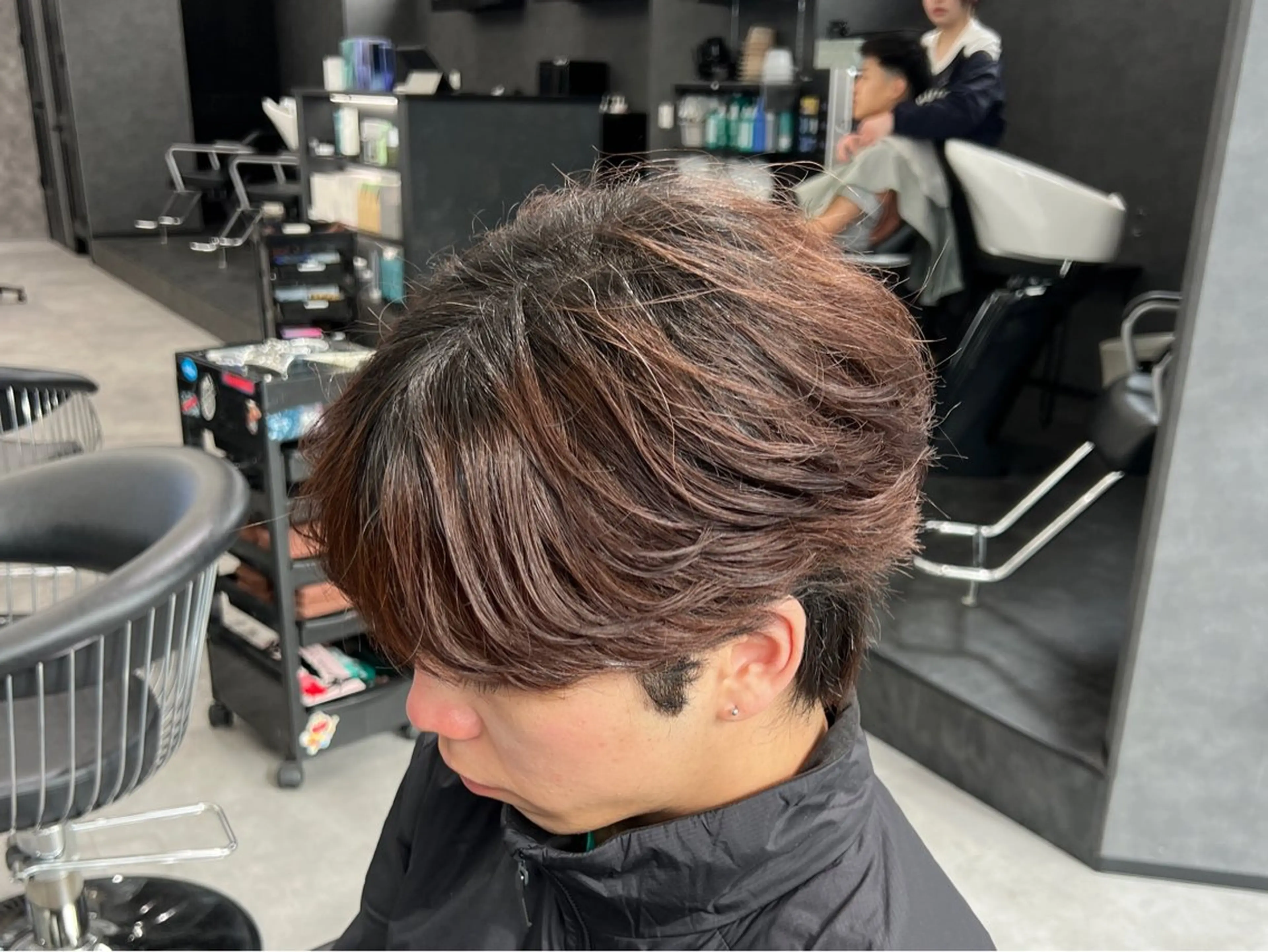 ショート メンズ ✨️ツイスパ波巻き特 化小杉澪生✨️のヘアスタイル