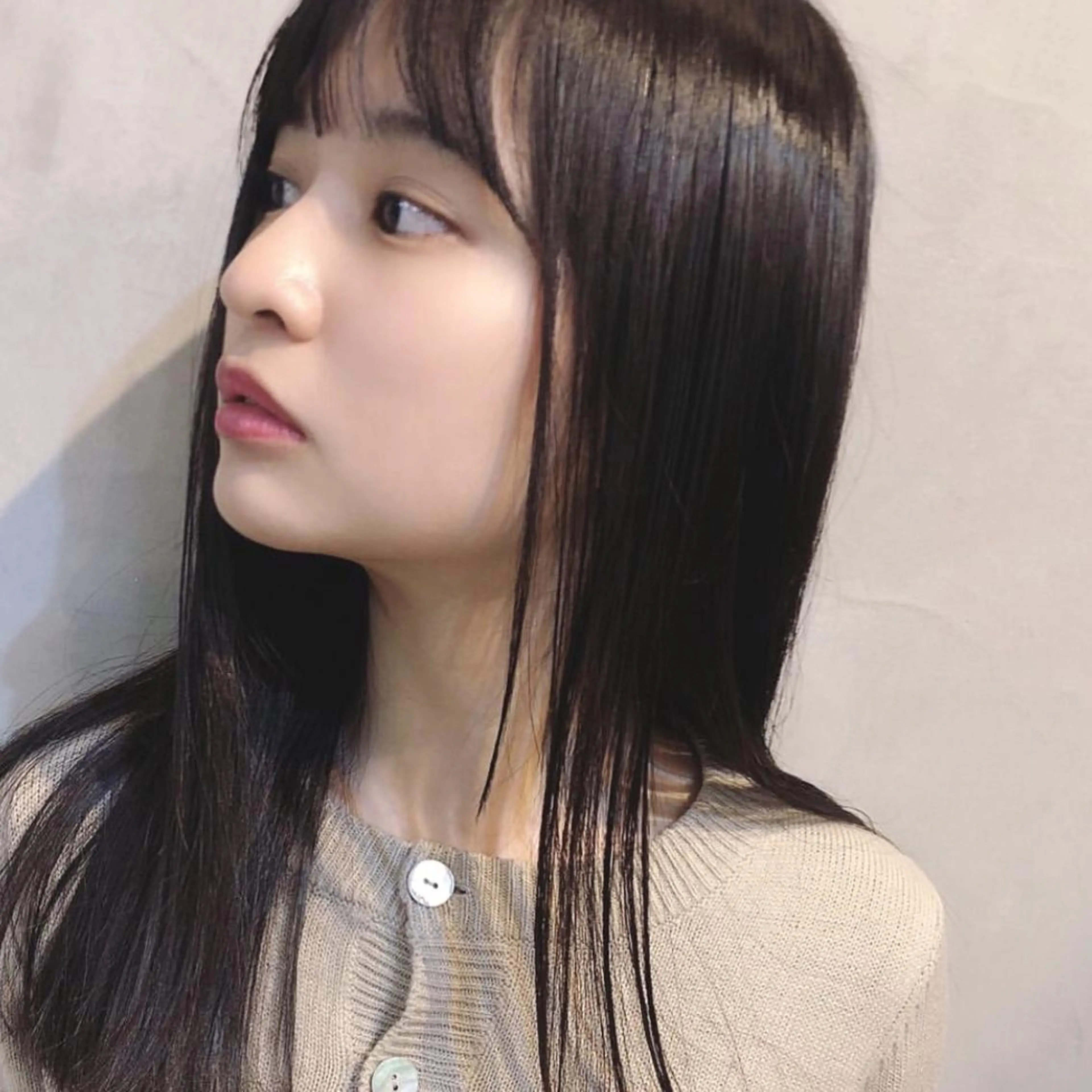 セミロング 美髪矯正/髪質改善/ Hirotoのヘアスタイル