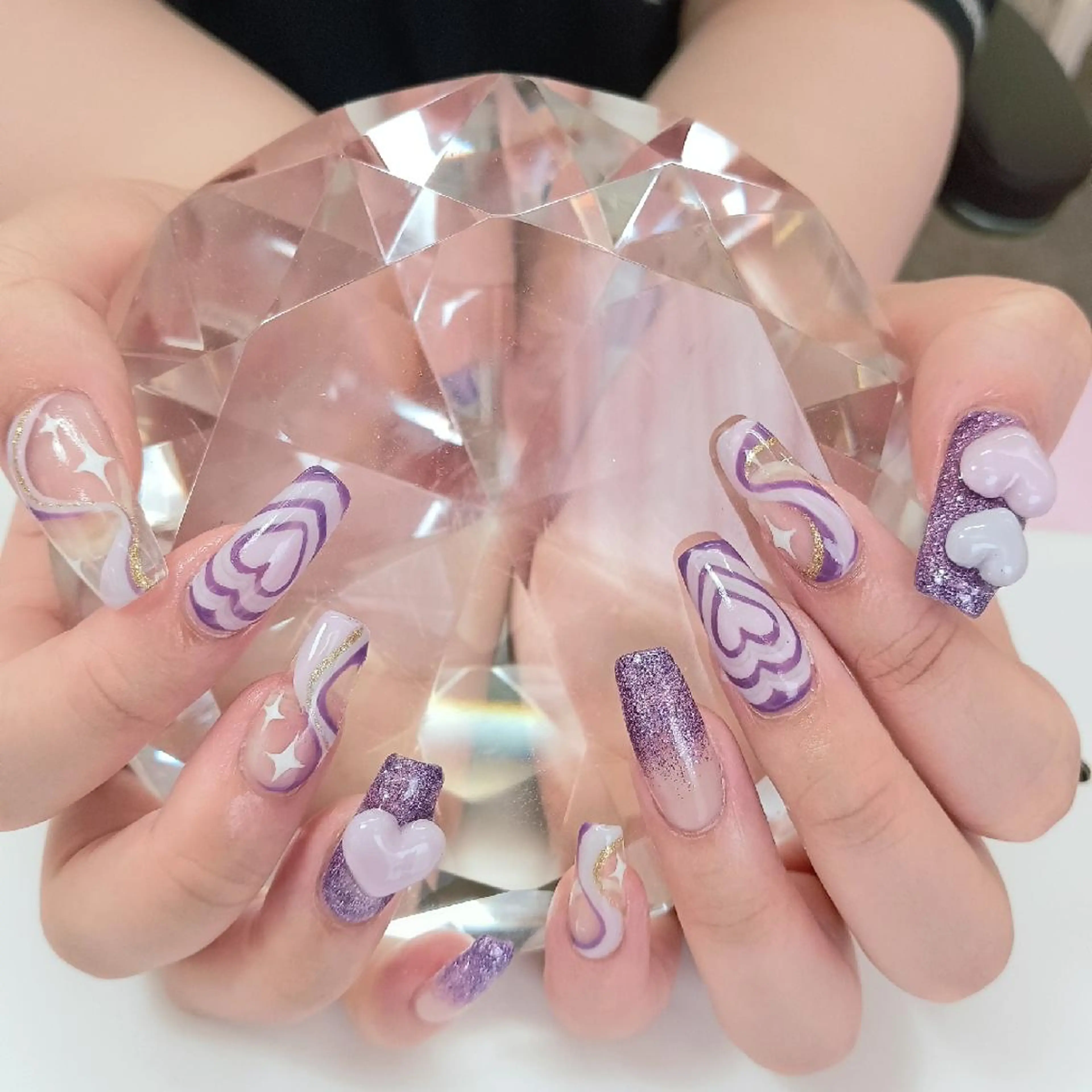 ネイル ハート Coco Girlsのネイルデザイン