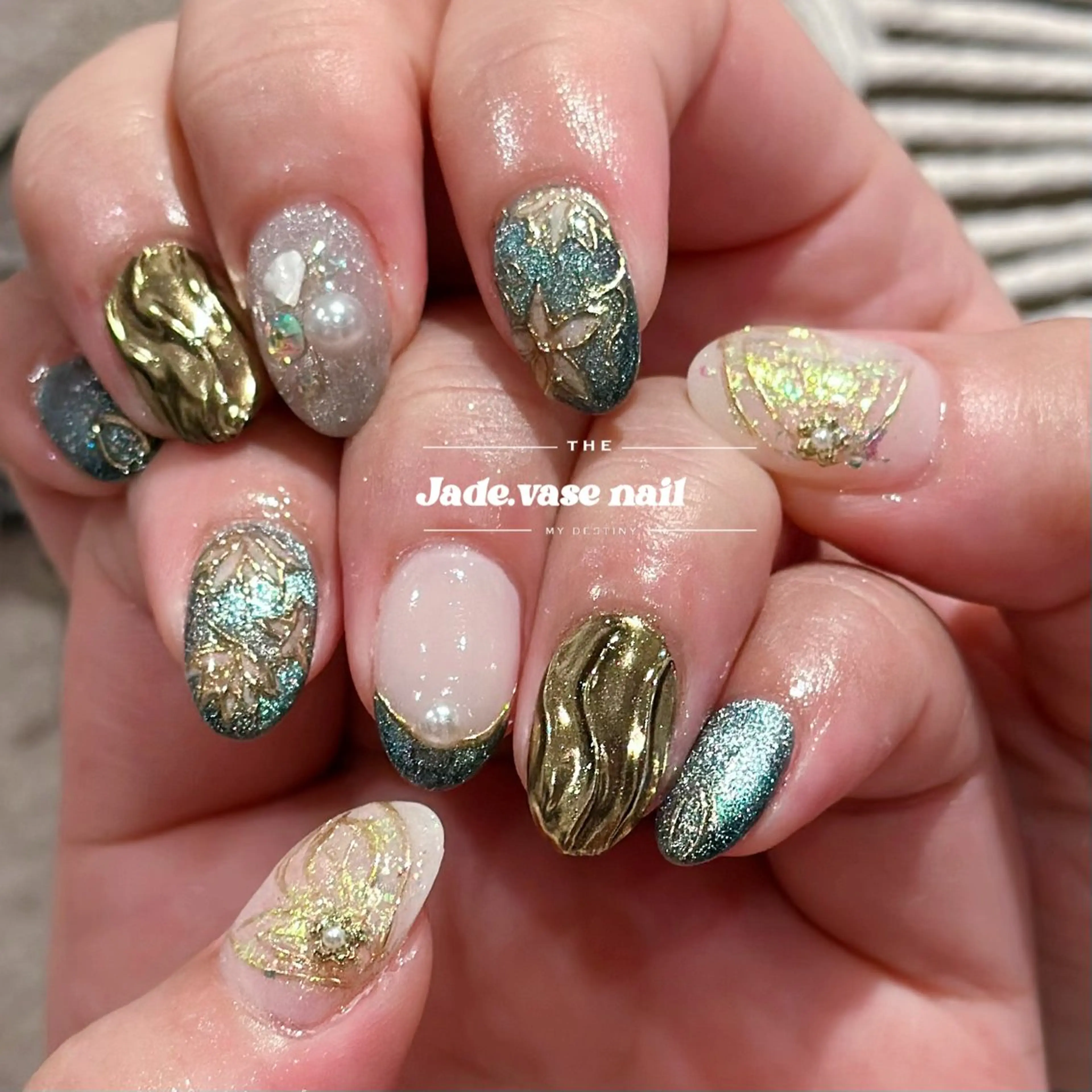 ネイル ハンドネイル ✰Jade.vase 銀座一丁目・東銀座のネイルデザイン