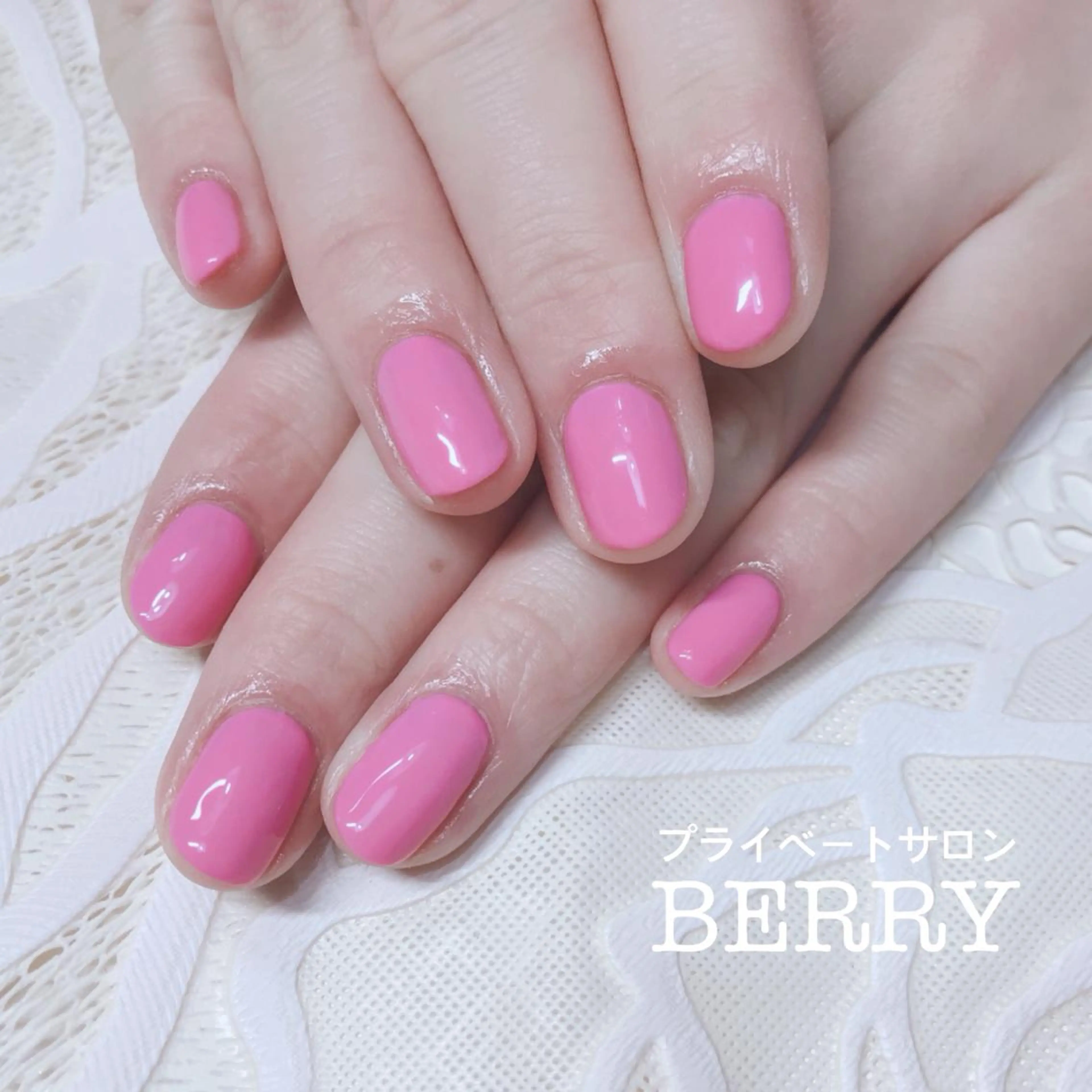 ネイル ワンカラーネイル ハンドネイル プライベートサロン BERRY所属・プライベートサロン BERRYのエステ・リラクイメージ