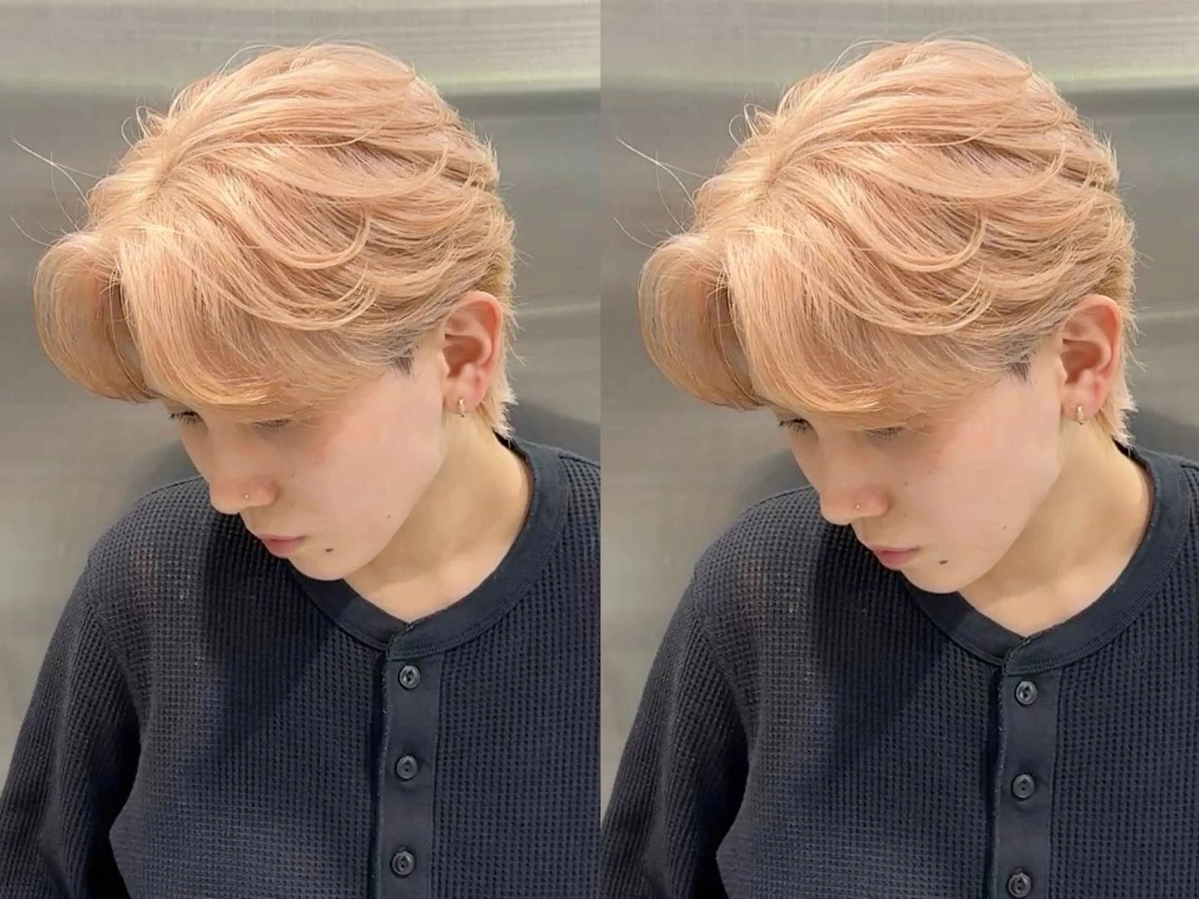 セミロング カラー メンズ ヘアカラー トリートメント 冬っぽカラー/ マツエク/ゆきなのマツエク・マツパデザイン