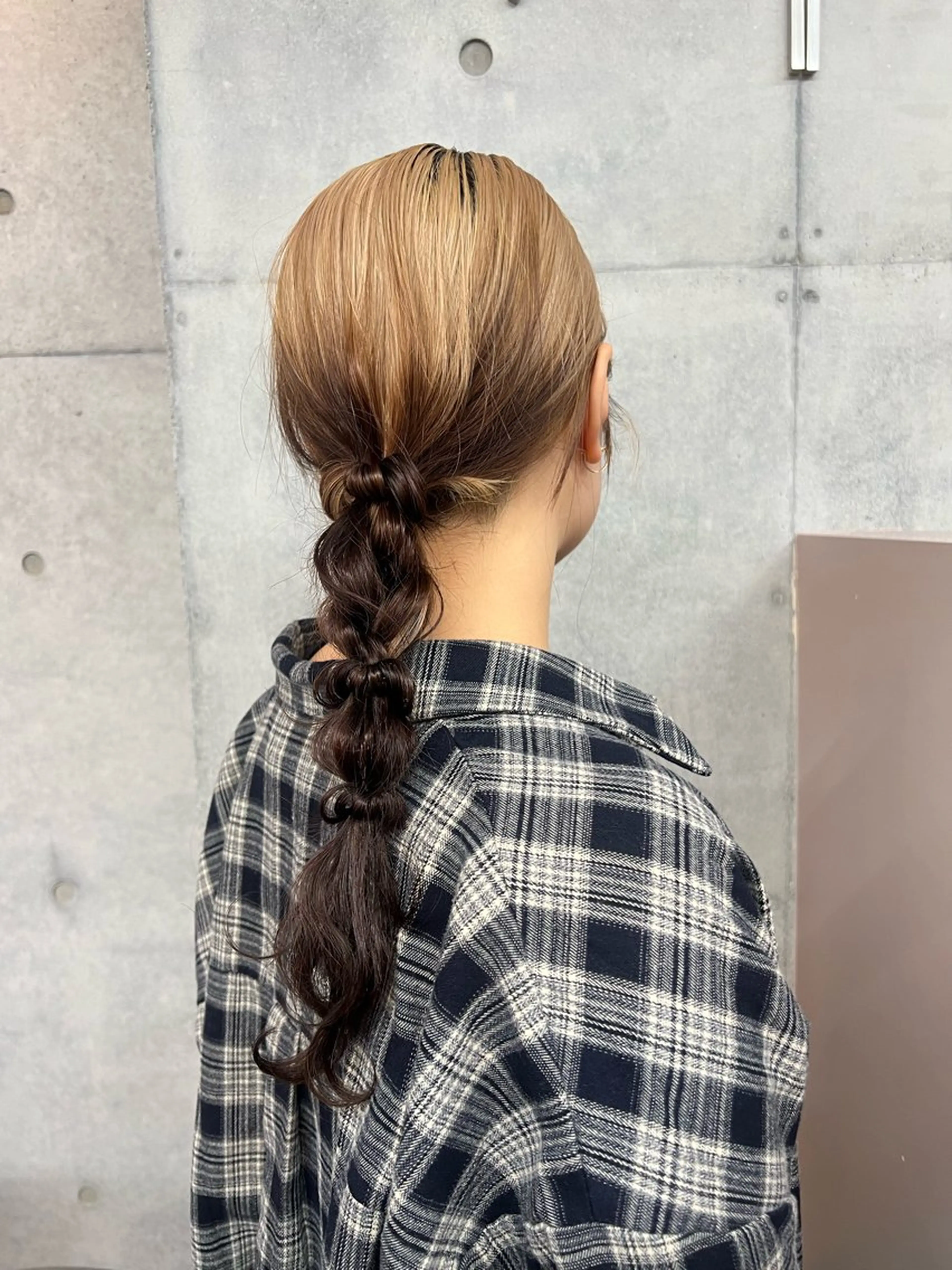 ロング ヘアセット カコ/レイヤーカット ヘアアレンジのヘアスタイル