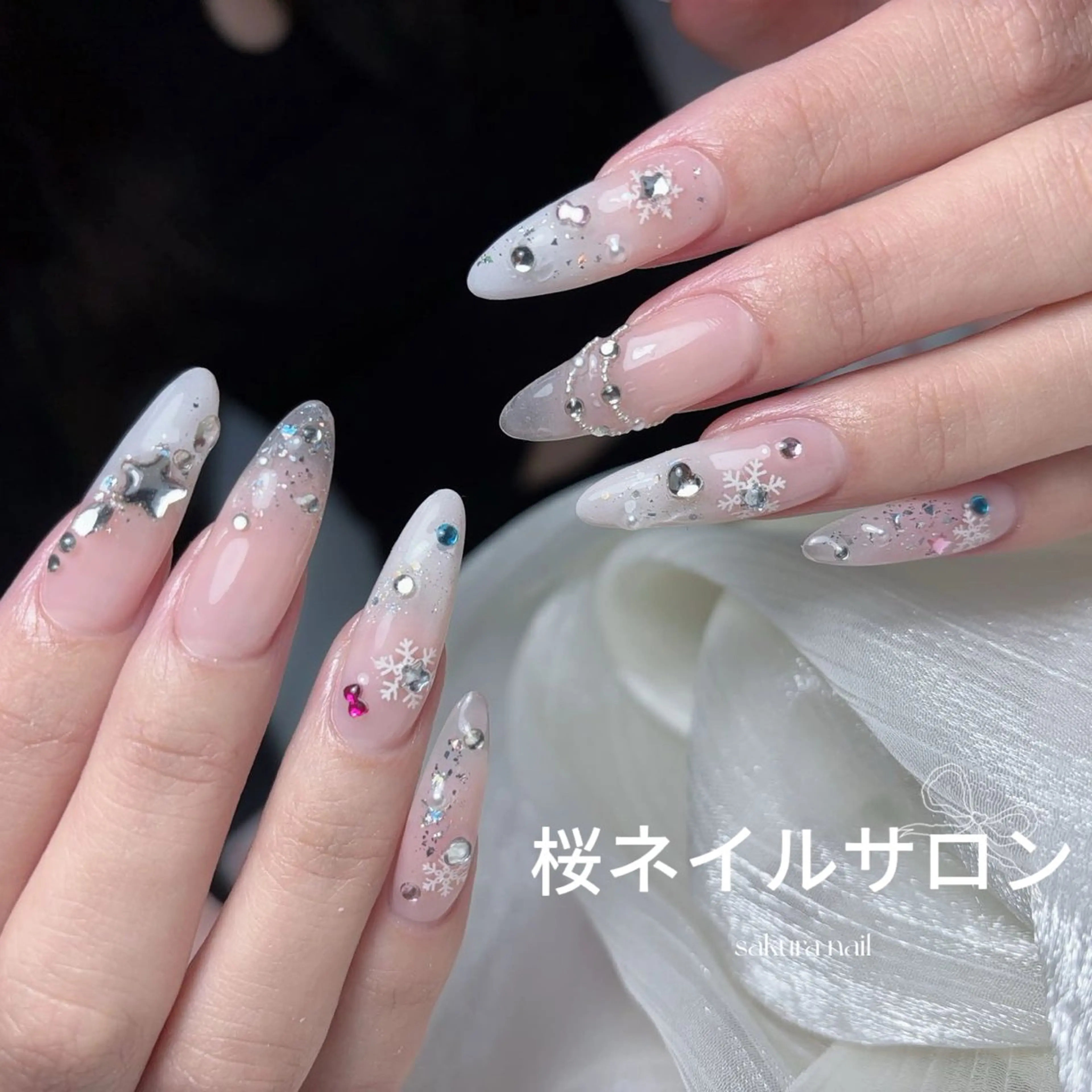 ネイル 桜 ネイルのネイルデザイン