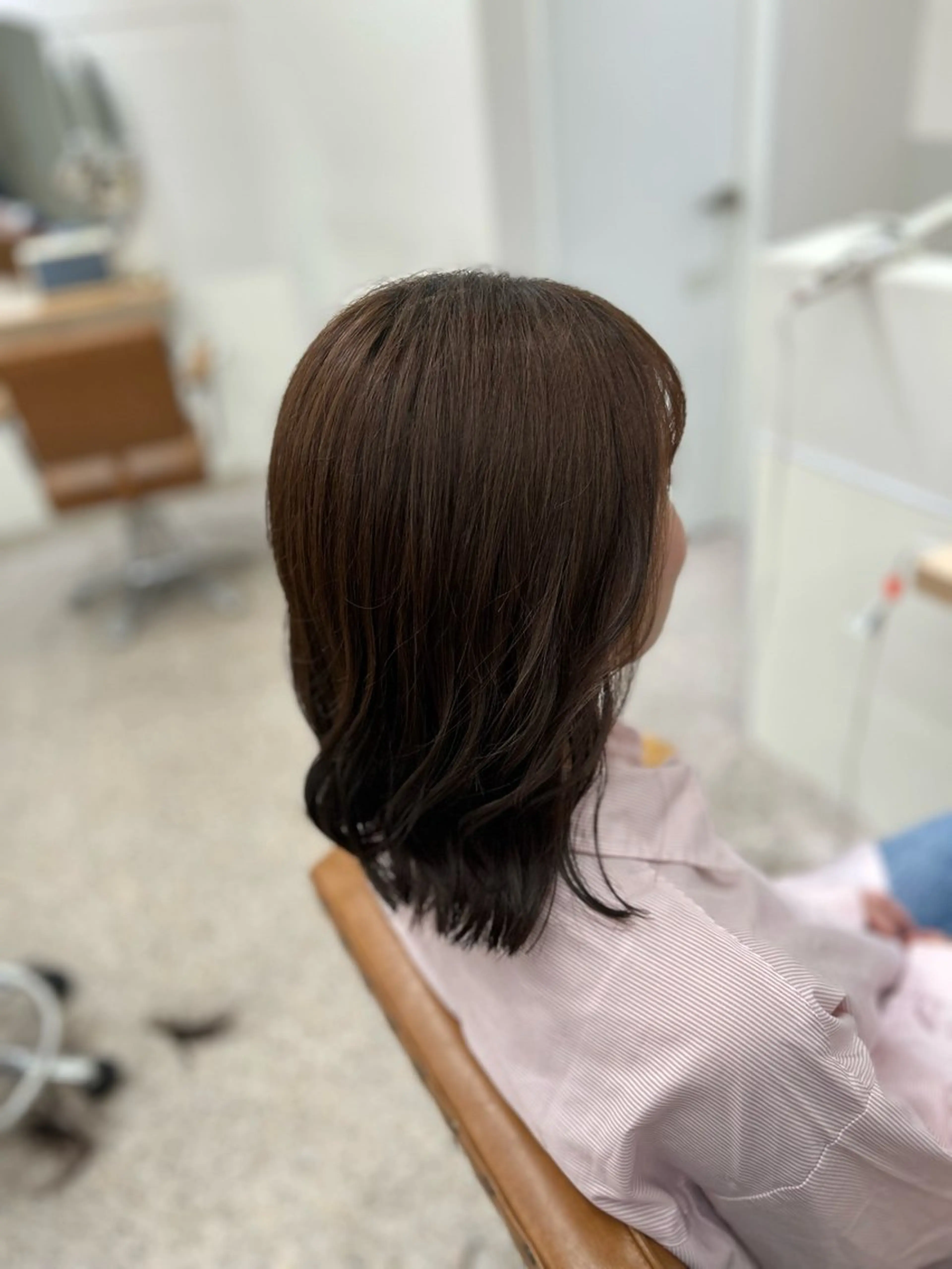 ミディアム unica by milly 【緑地公園】所属・大野 優希のヘアスタイル