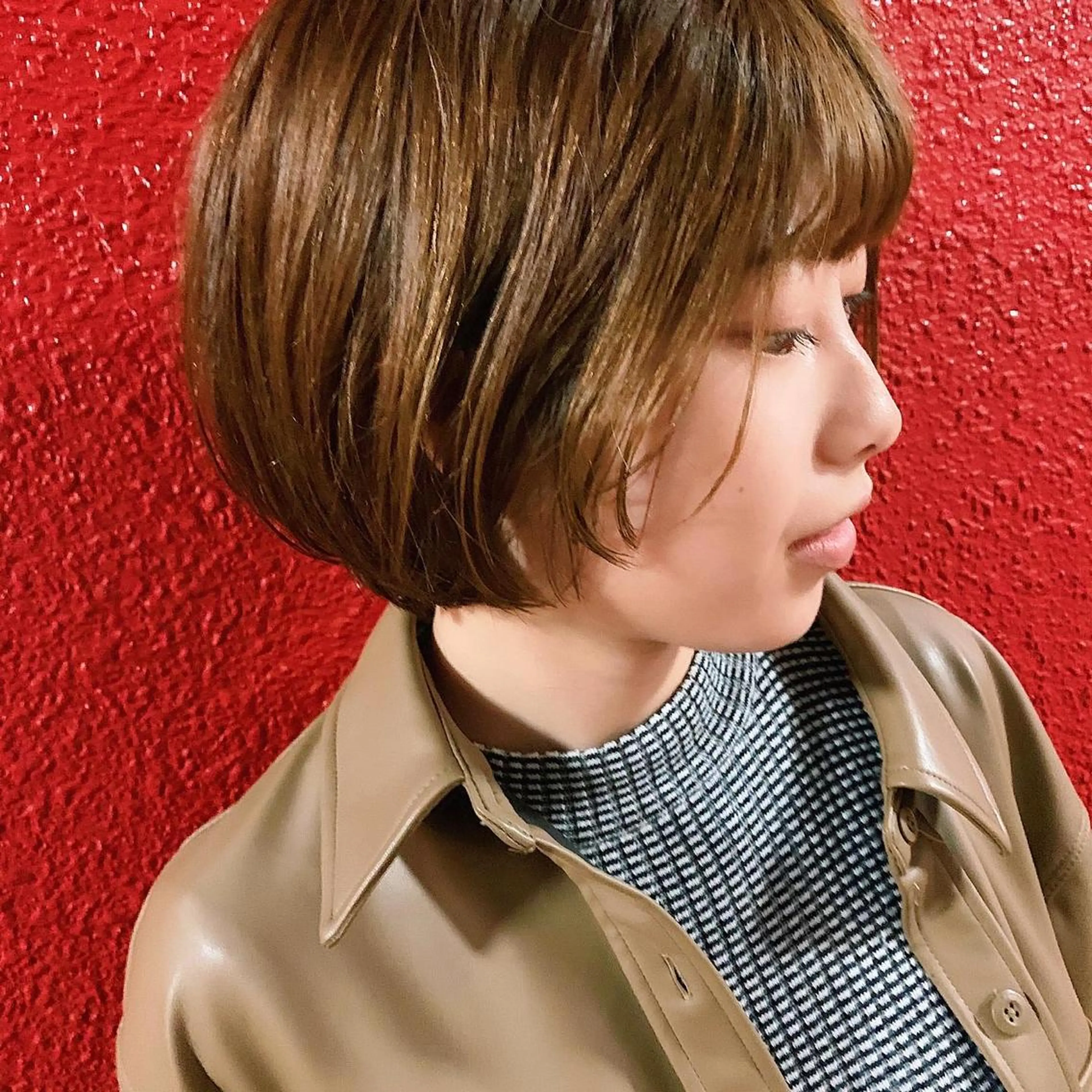 ショート カラー CODE.LINE所属・中川 竜誠のヘアスタイル