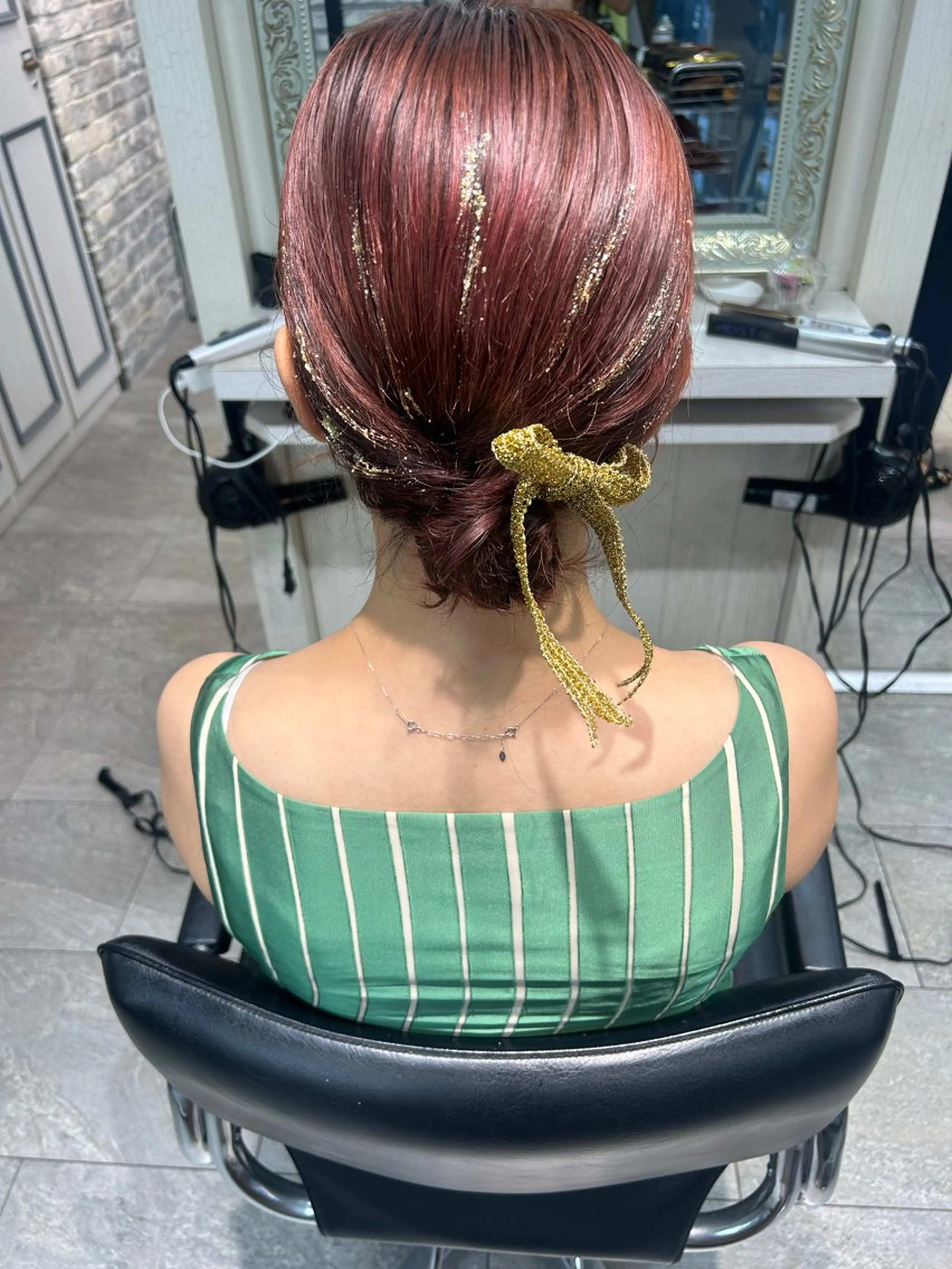 ミディアム 🤍韓国風ヘア 柴田真帆🤍のヘアスタイル