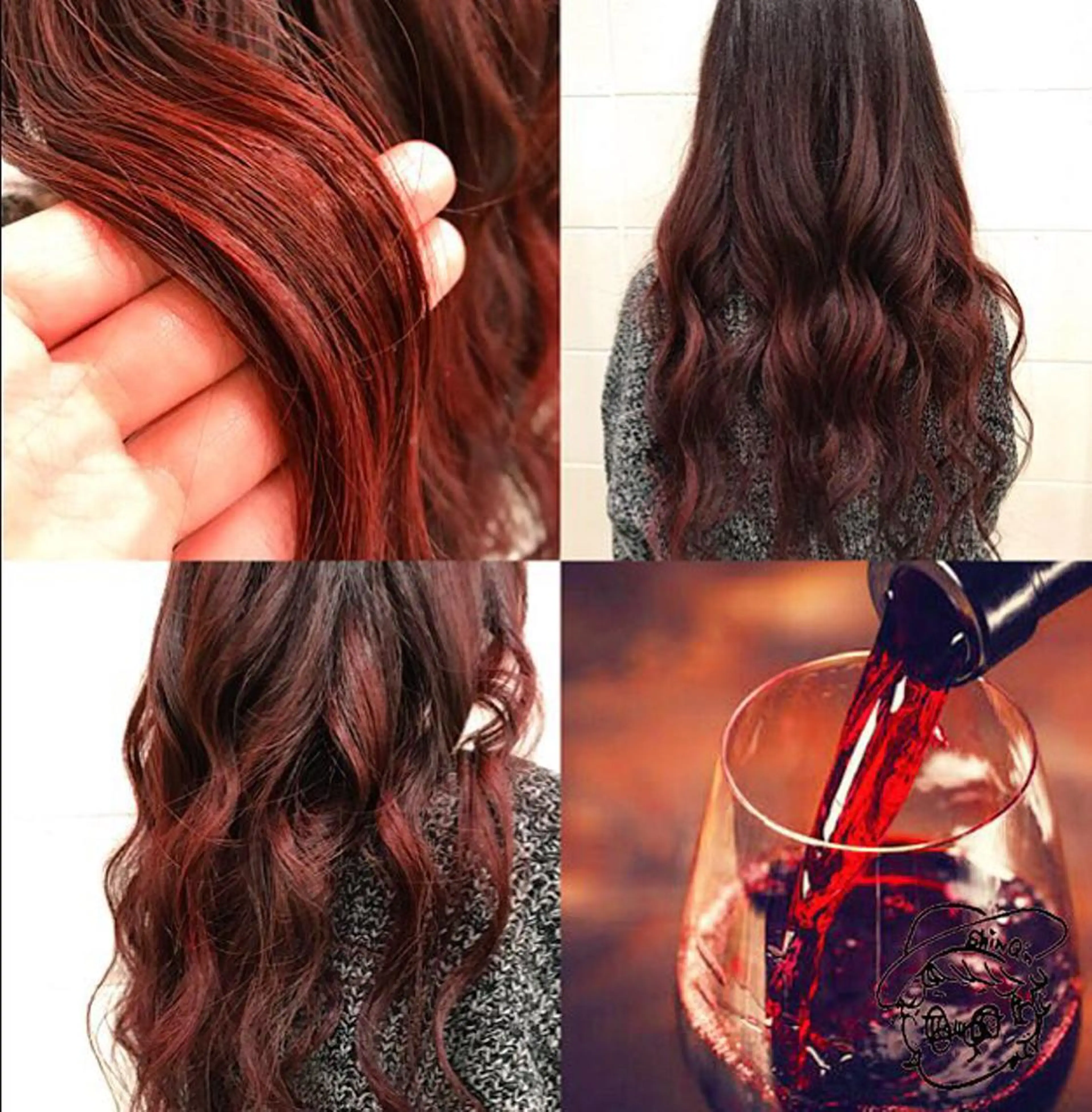 ロング カラー ブリーチ グラデーションカラー レッドカラー ヘアカラー トリートメント "PEPPU "所属・🌈推し色派手髪 ハイトーンShinのヘアスタイル