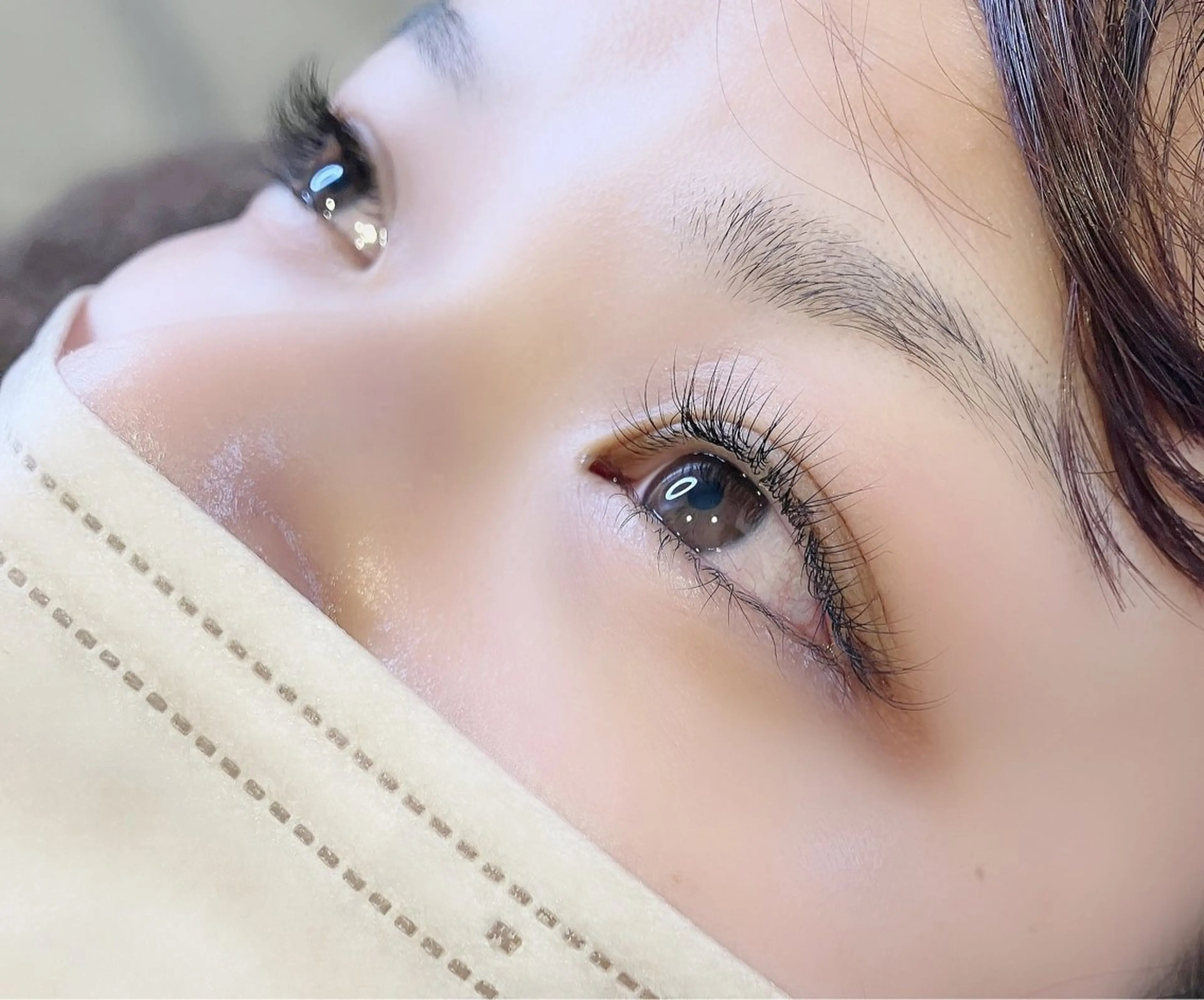 マツエク・マツパ Cカール ナチュラル Hair&Make Nahoのマツエク・マツパデザイン