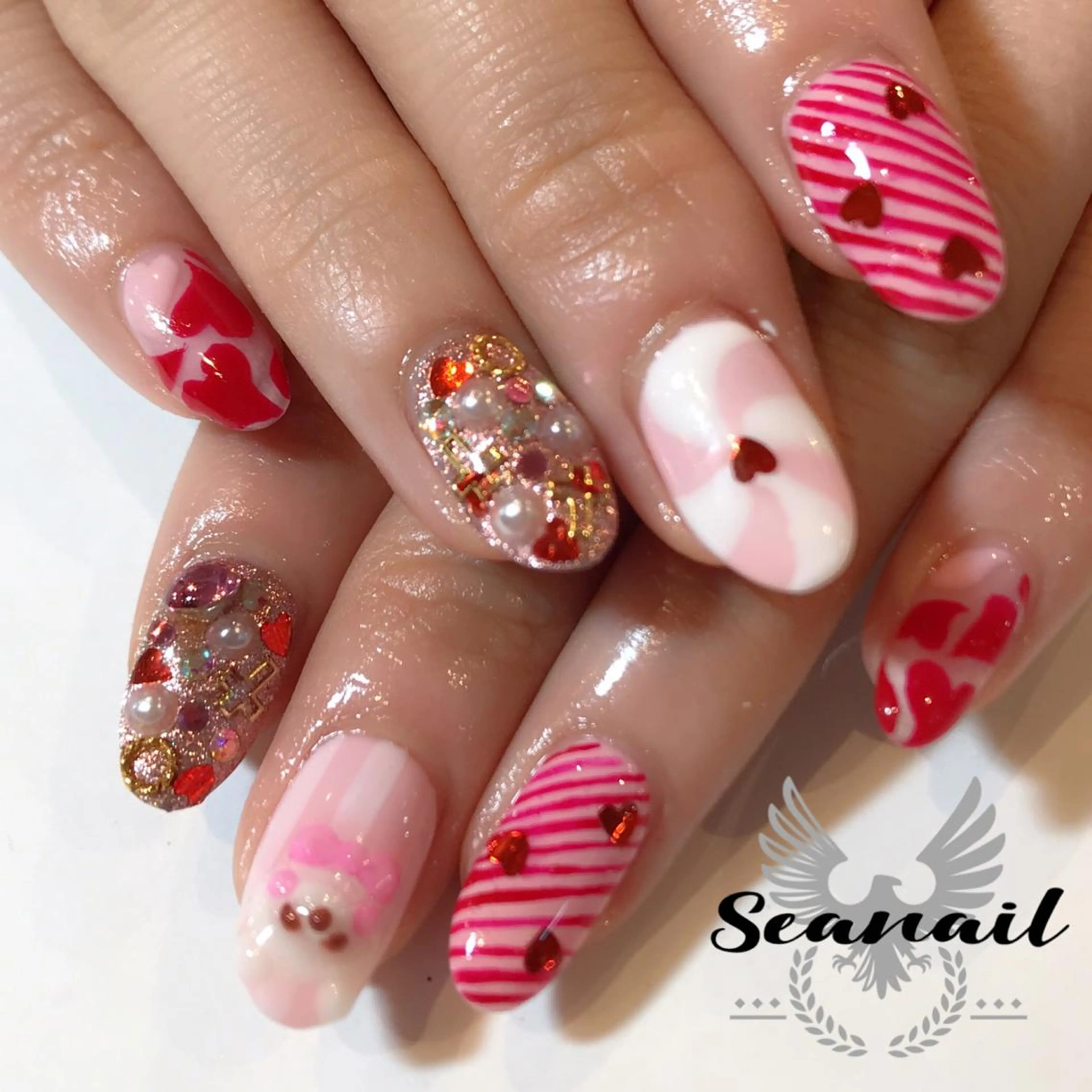 ネイル 小尾 栞のネイルデザイン