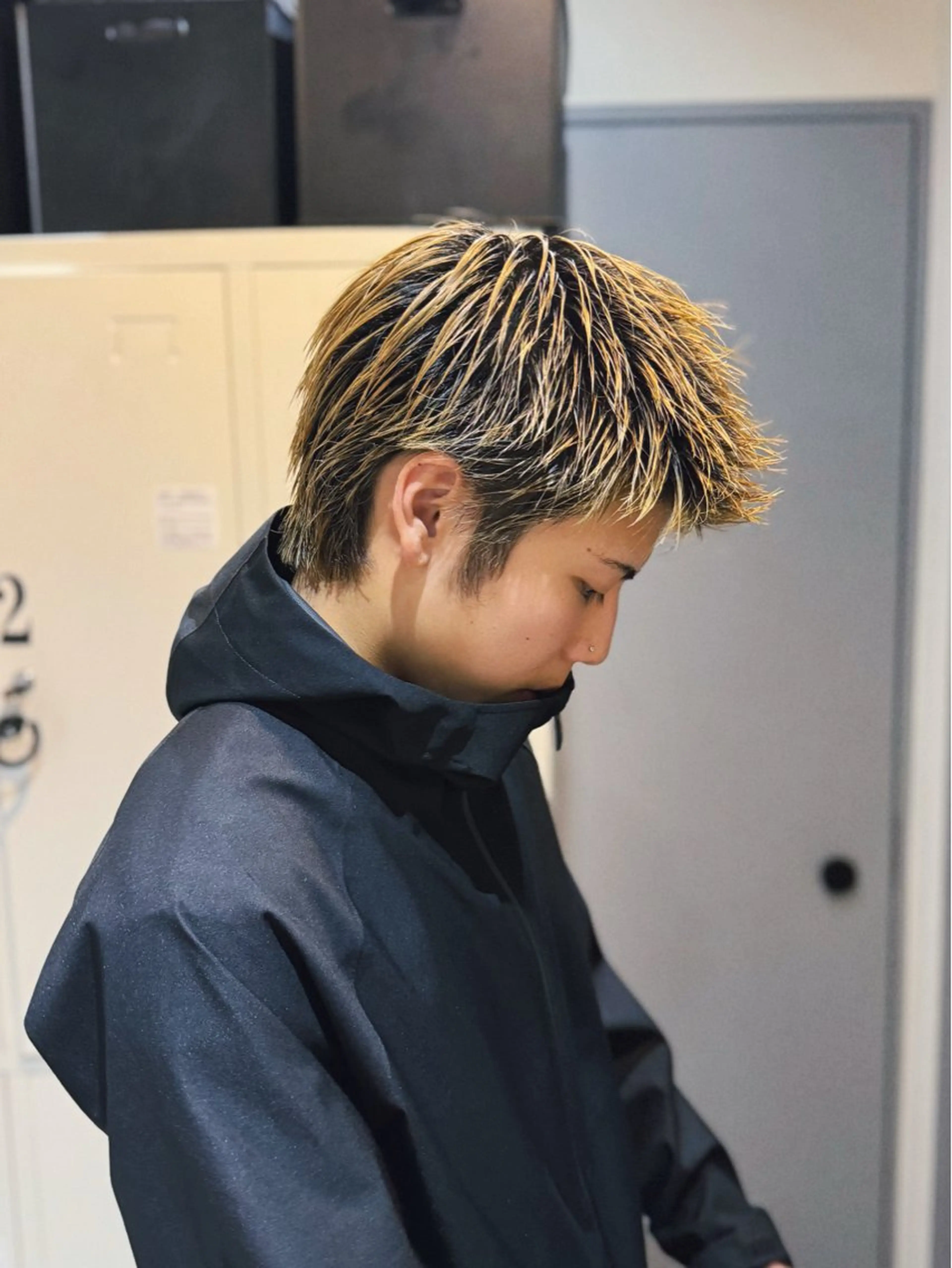 ショート カラー メンズ カット ヘアカラー トリートメント 💈メンズカット💈 No.1💈坂元のヘアスタイル