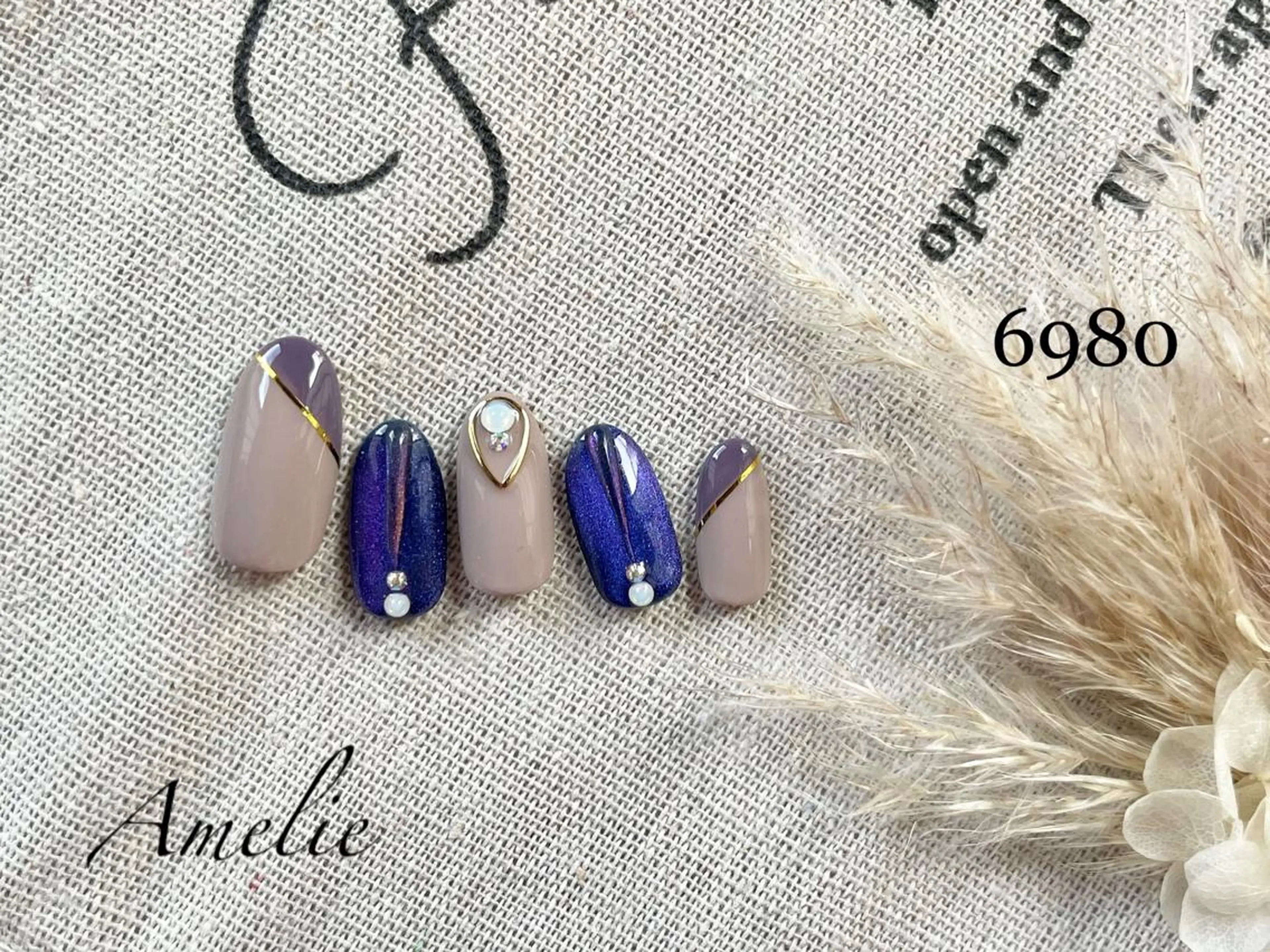 ネイル いちじゅう あおいのネイルデザイン