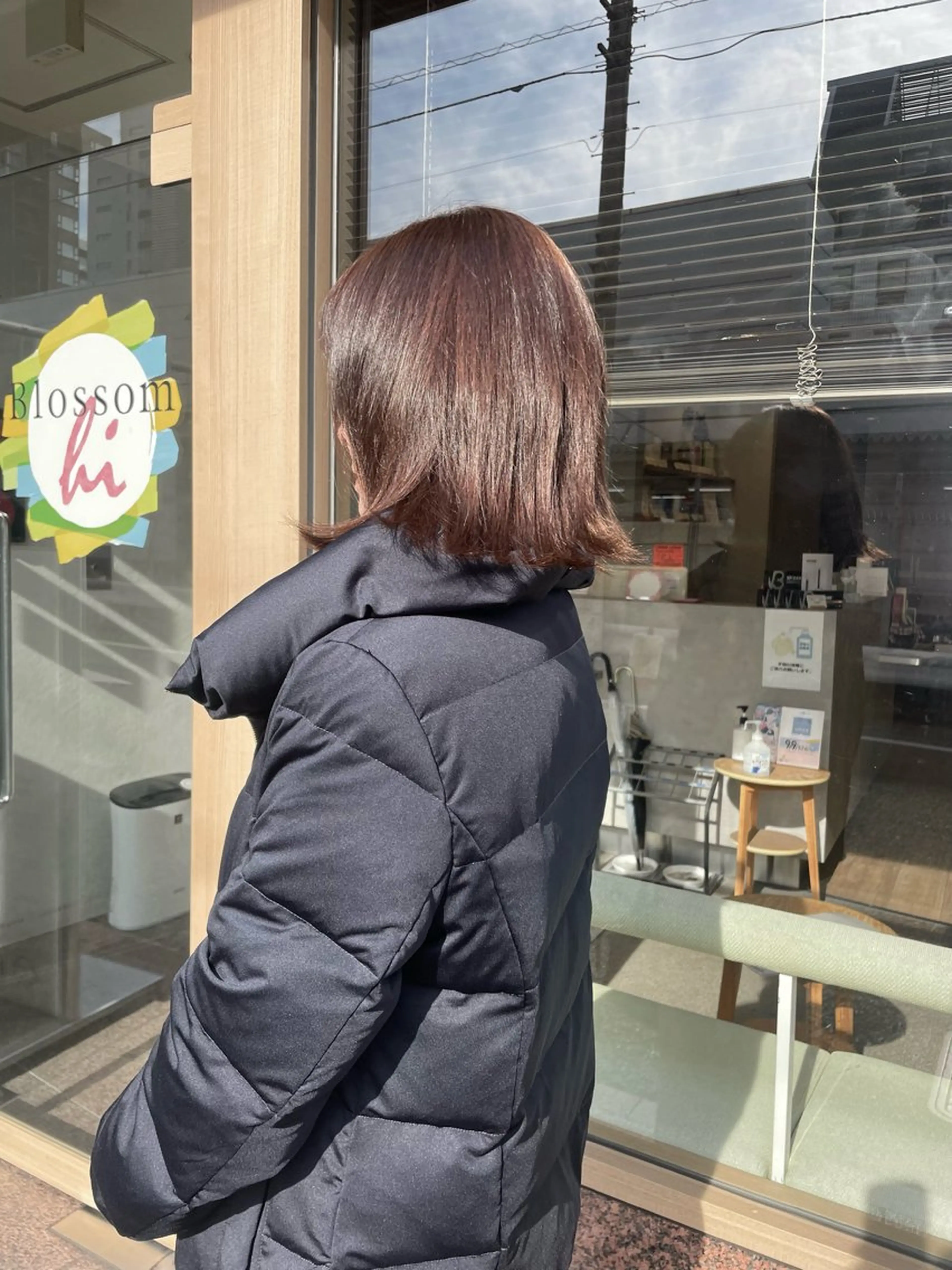 ミディアム カラー ブラウンカラー 髪質改善/Bloss om🌷高橋沙衣のヘアスタイル