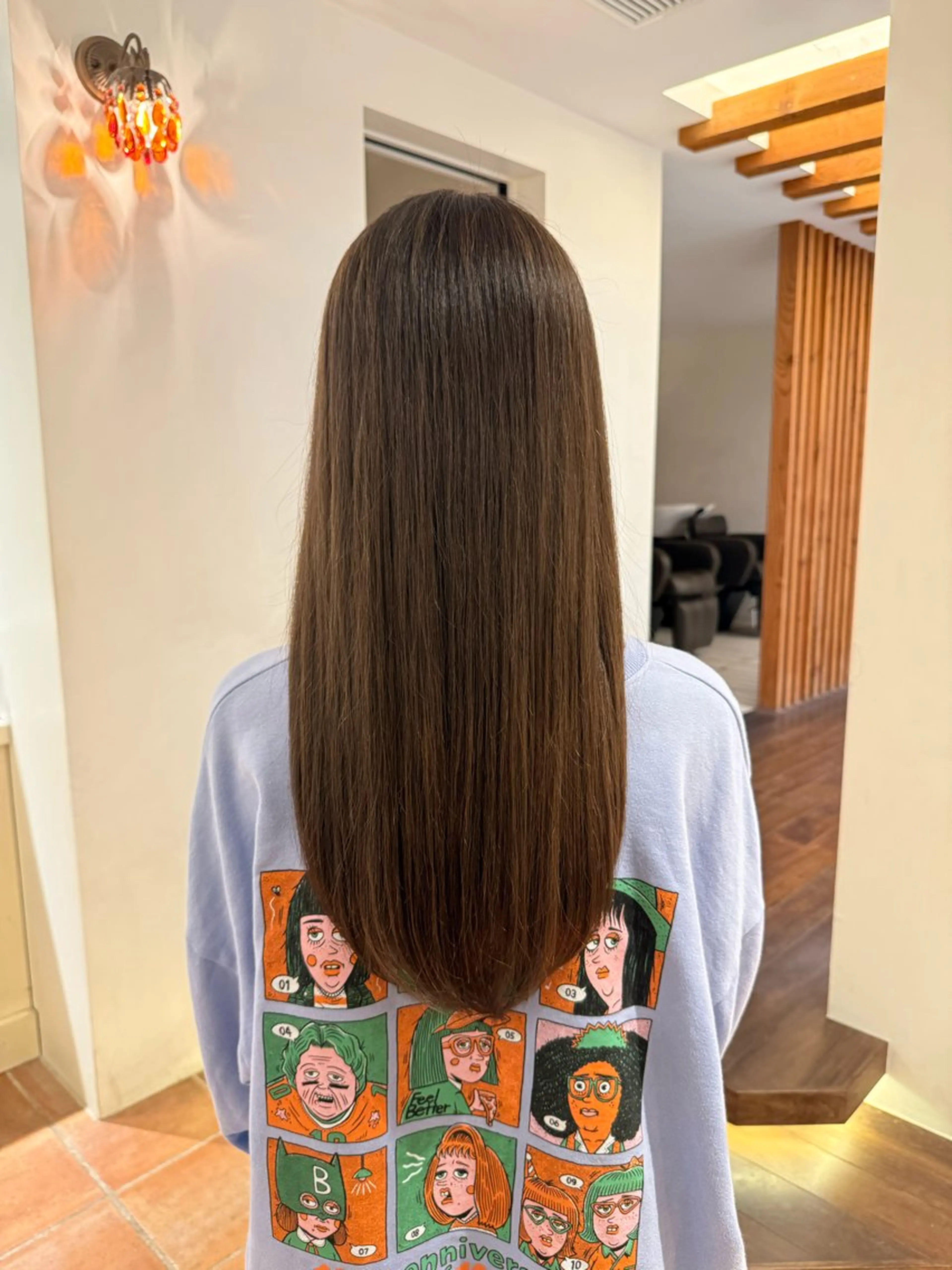 セミロング カラー ヘアカラー トリートメント ヘッドスパ 🎀無料モデル様 募集中💖ゆりのヘアスタイル