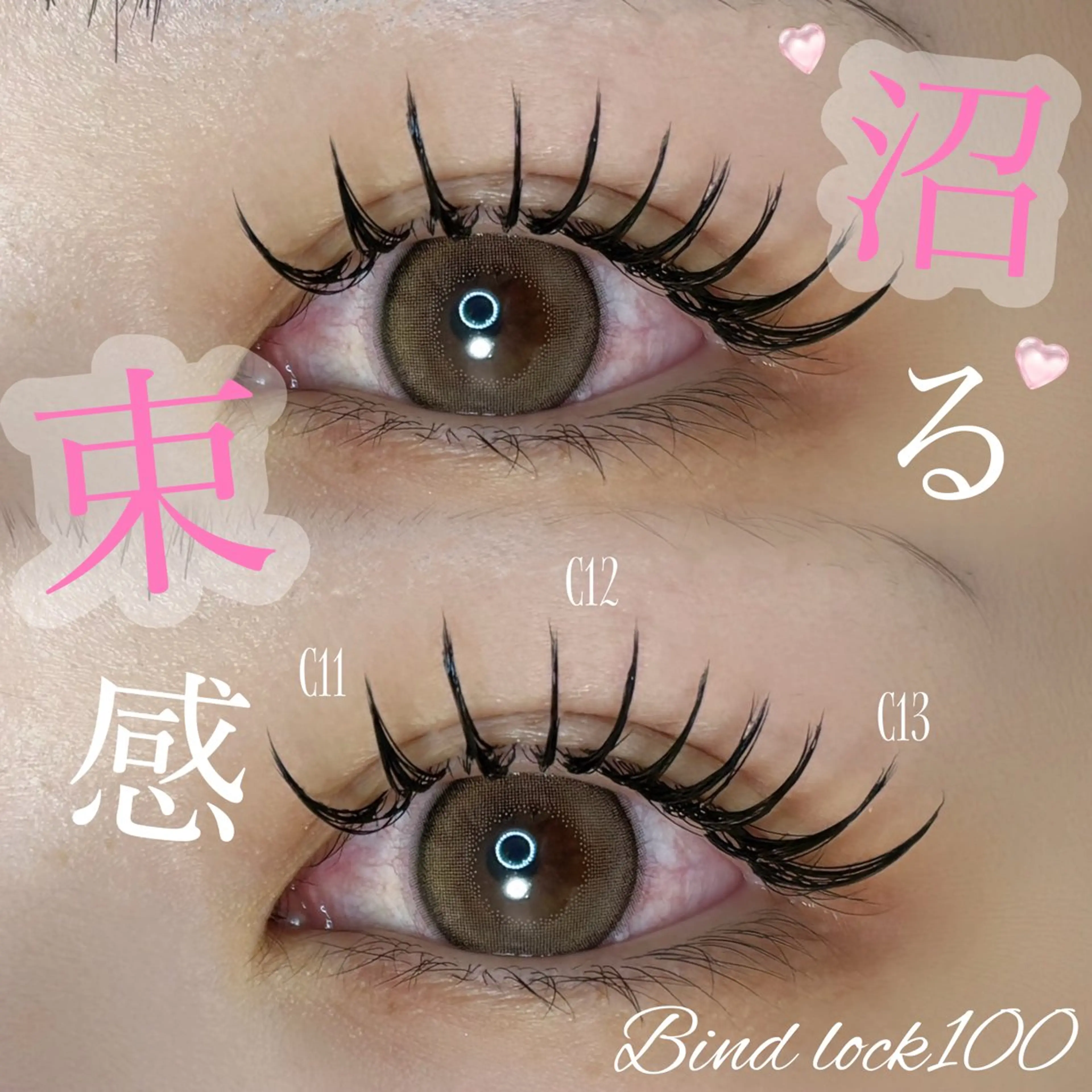 マツエク・マツパ バインドロック マツエク Miyu🦋 【Angelica】のマツエク・マツパデザイン