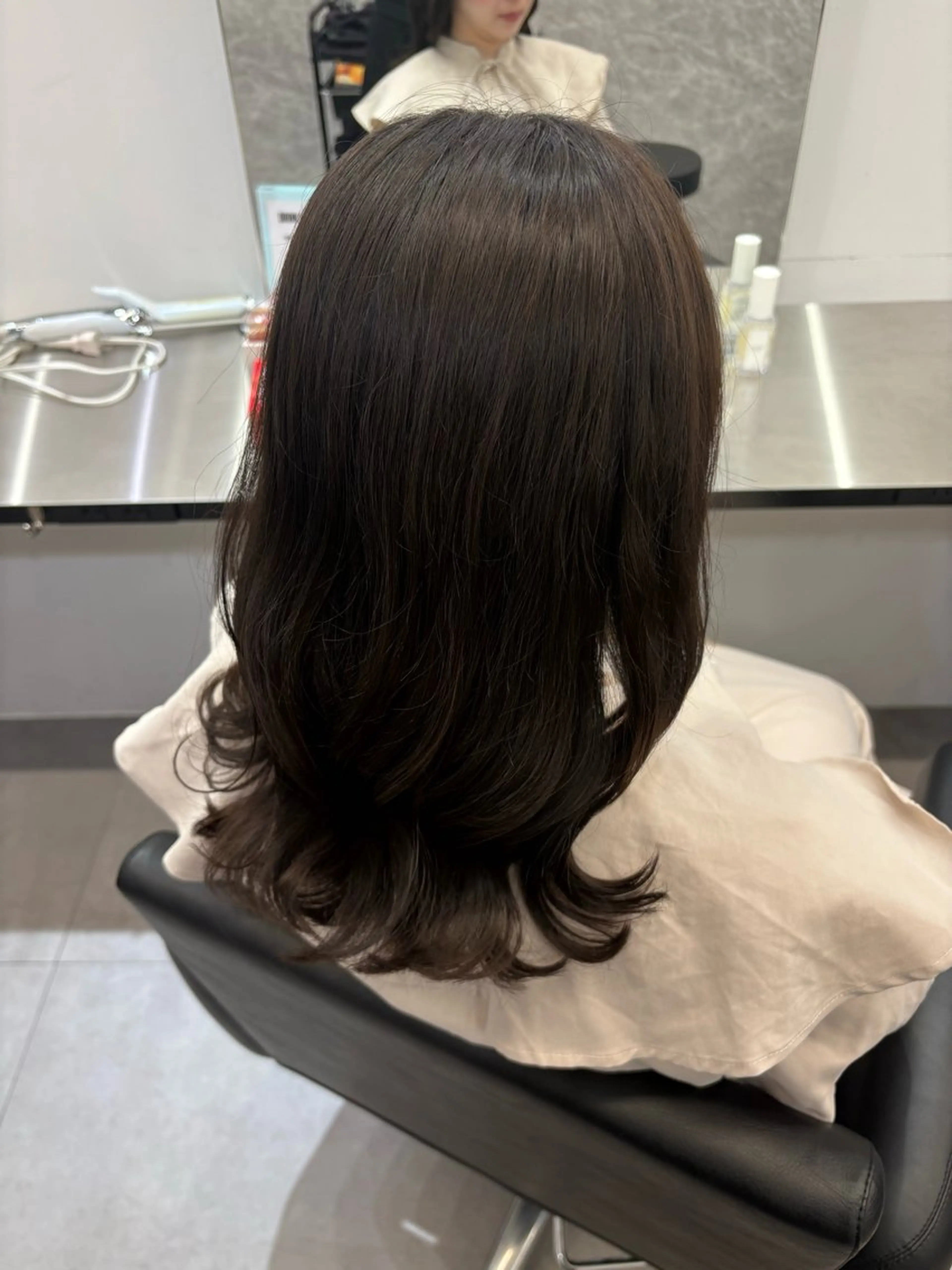 ミディアム カラー ヘアカラー トリートメント Core Haruのヘアスタイル