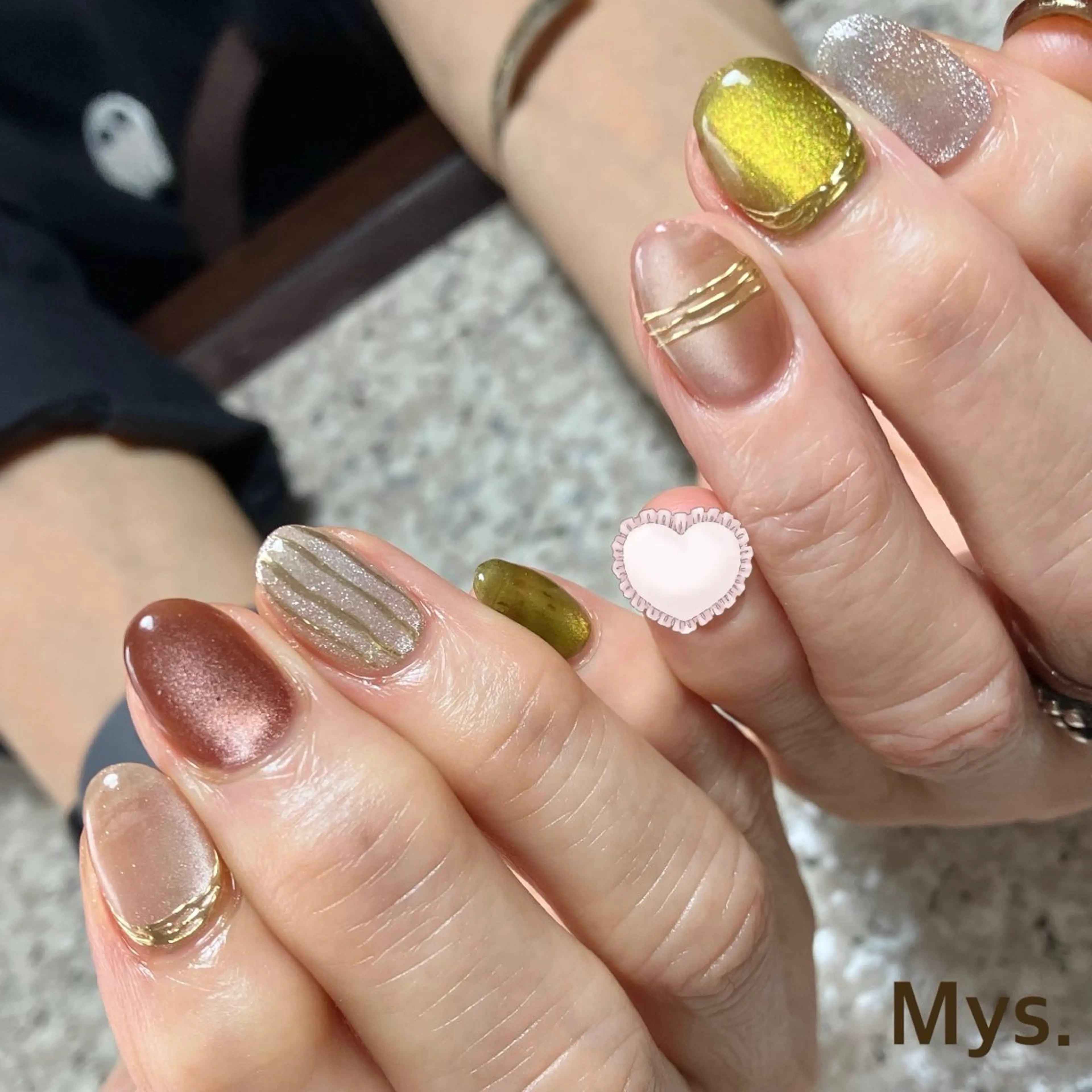 ネイル ハンドネイル Mys. 三上紗紀のネイルデザイン