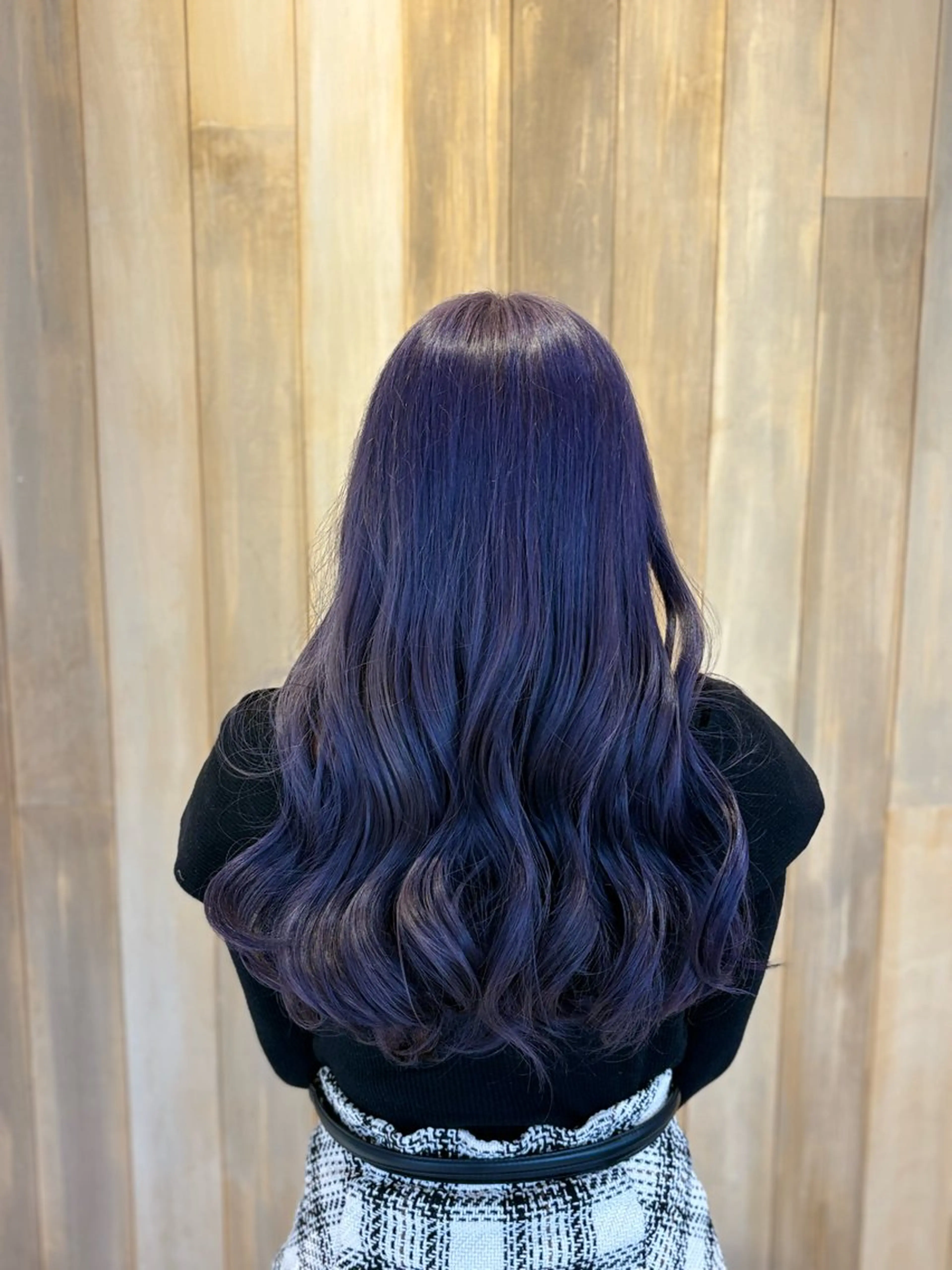 ロング 艶髪カラー/ 峯崎響乃のヘアスタイル