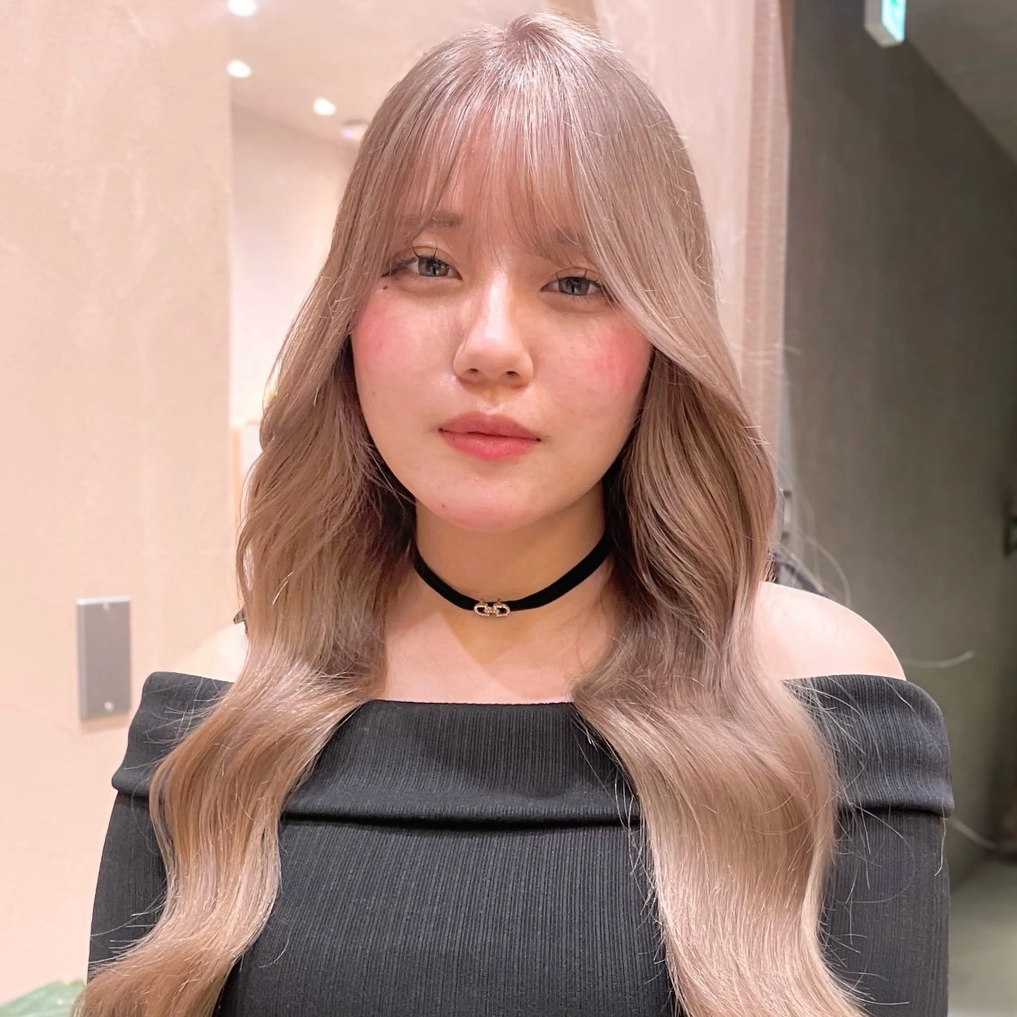 ロング カラー ブリーチ/暖色/ ダブルカラー/ゆきなのヘアスタイル