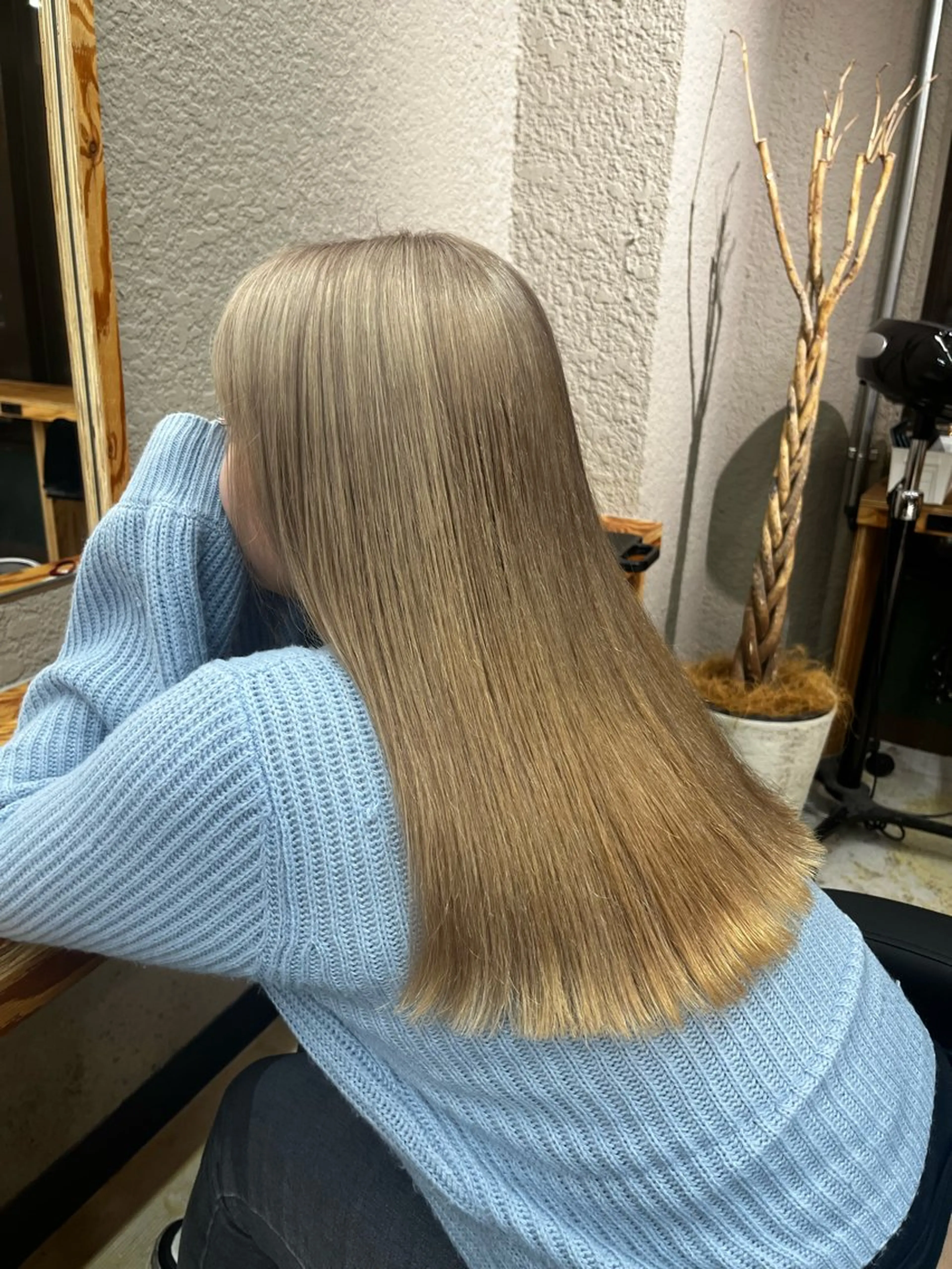 セミロング ヘアカラー トリートメント 🏅EIGHT難波/ 【店長】タモツのヘアスタイル