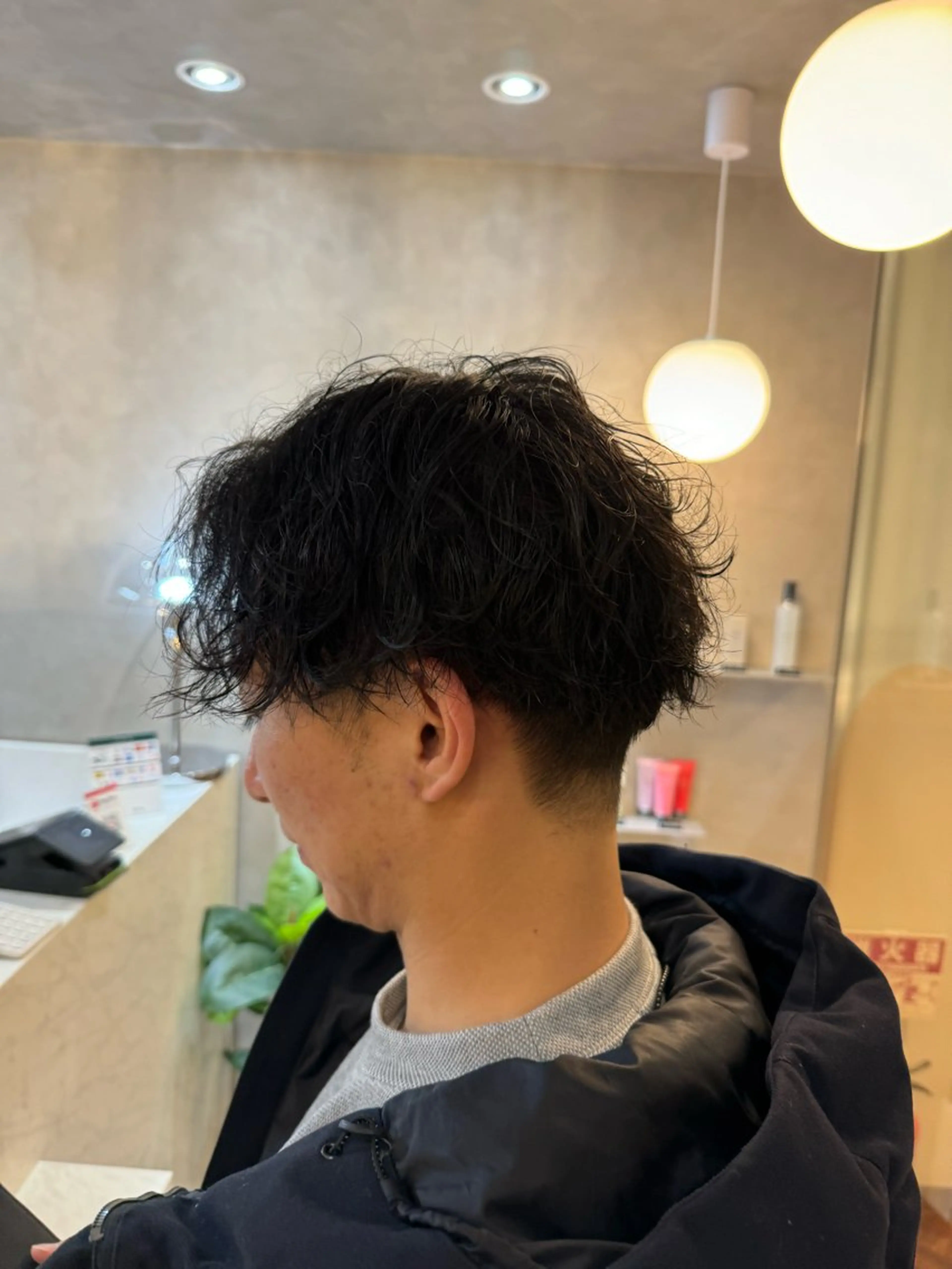 パーマ メンズ Tink　天神店所属・今村賢治/メンズ/ レイヤー✨艶カラーのヘアスタイル