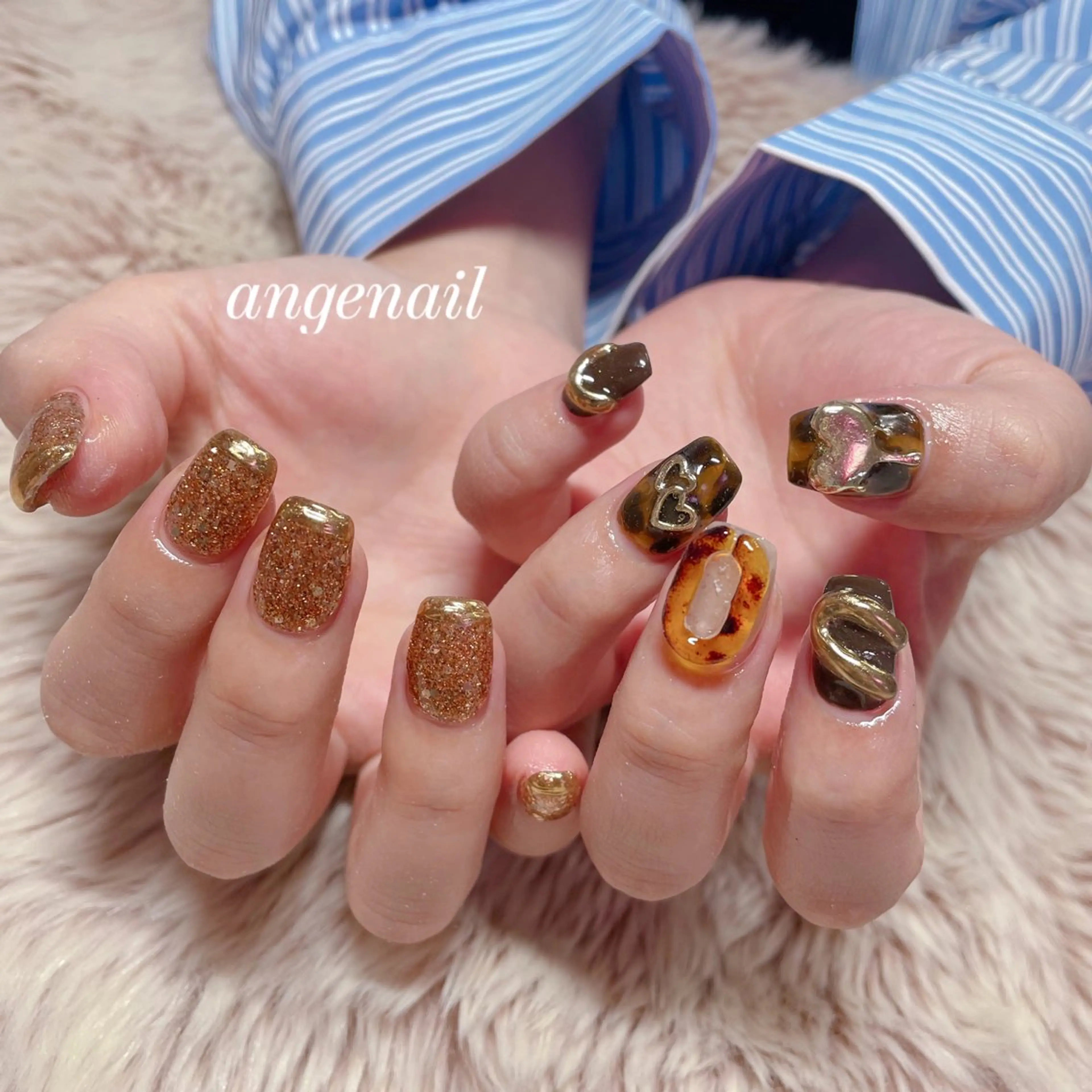 ネイル ハンドネイル オーナーネイリスト MAKIのネイルデザイン