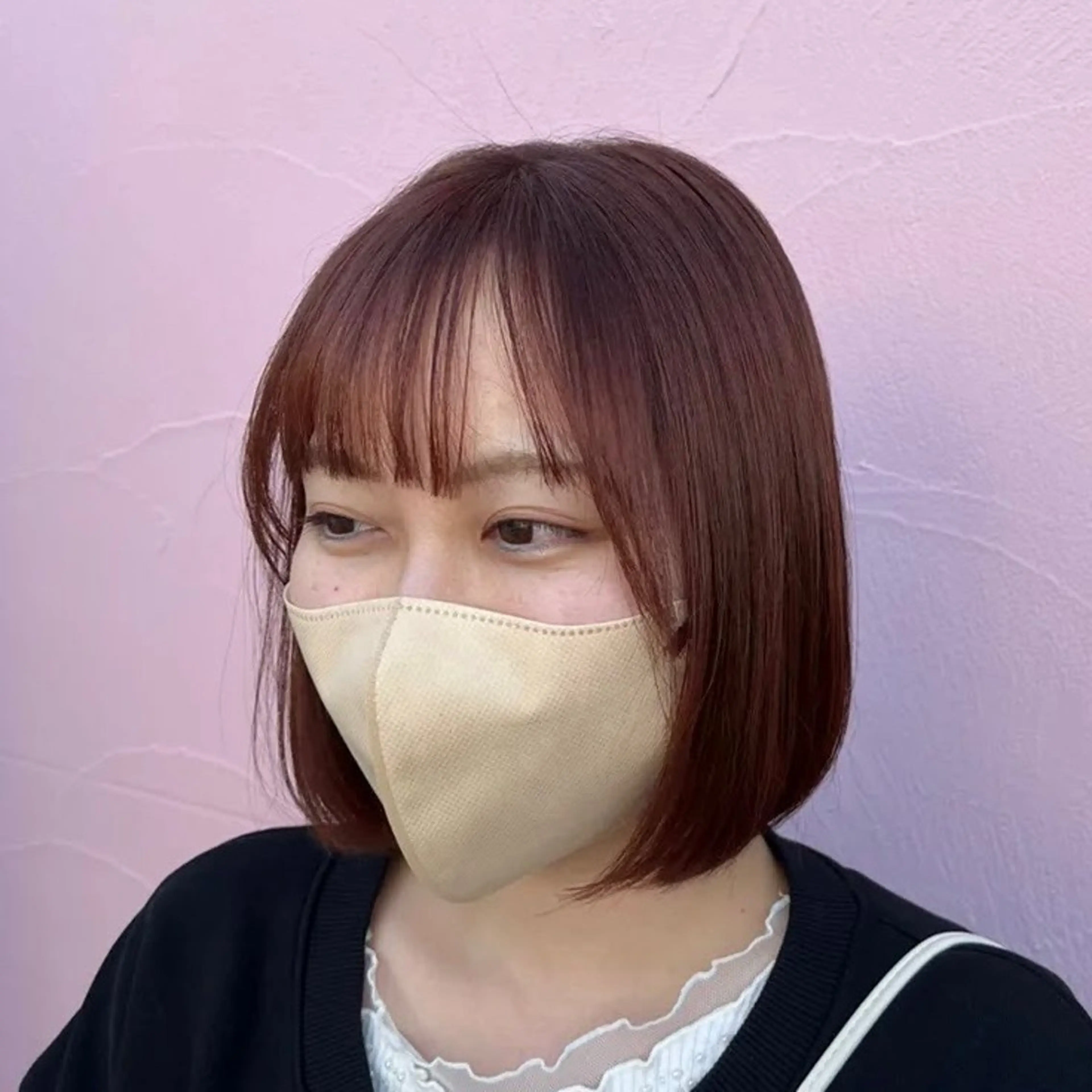 ショート カラー フルールドソレイユ所属・♡ナナコ♡ レイヤー/艶髪のヘアスタイル