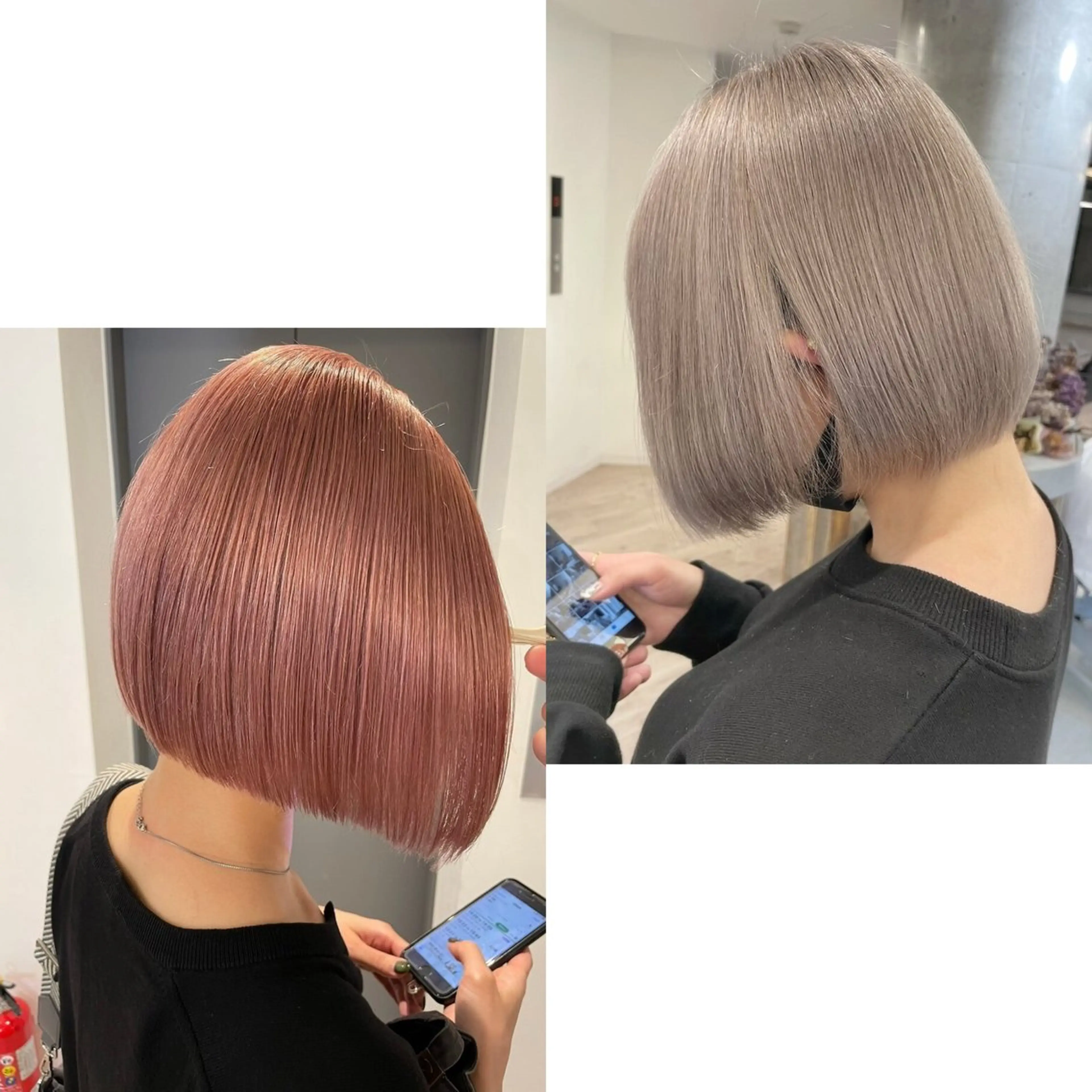 ショート ボブ ケアブリーチ🌟 ♢WATARU♢のヘアスタイル