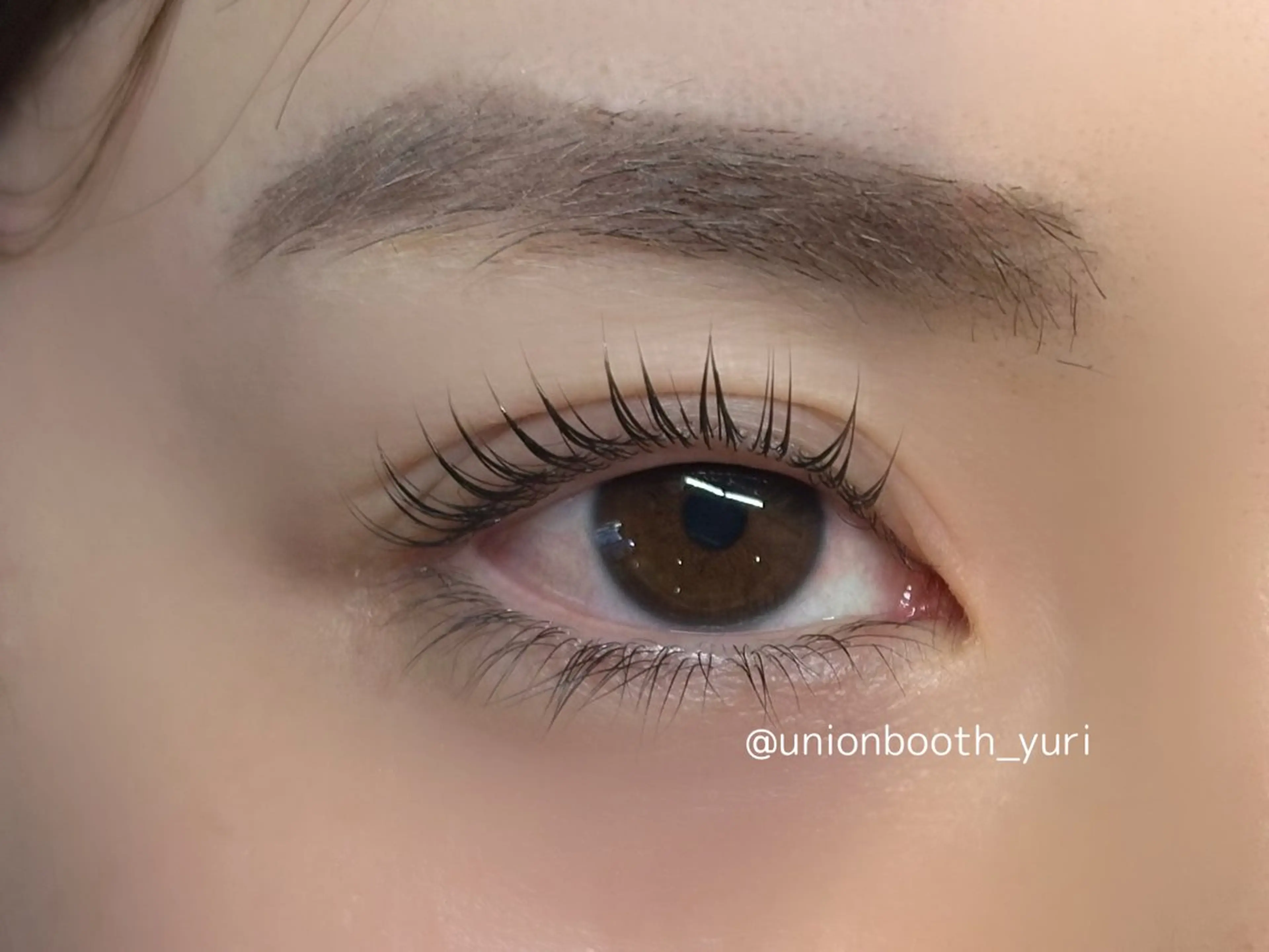 マツエク・マツパ UNIONBOOTH YURIのマツエク・マツパデザイン