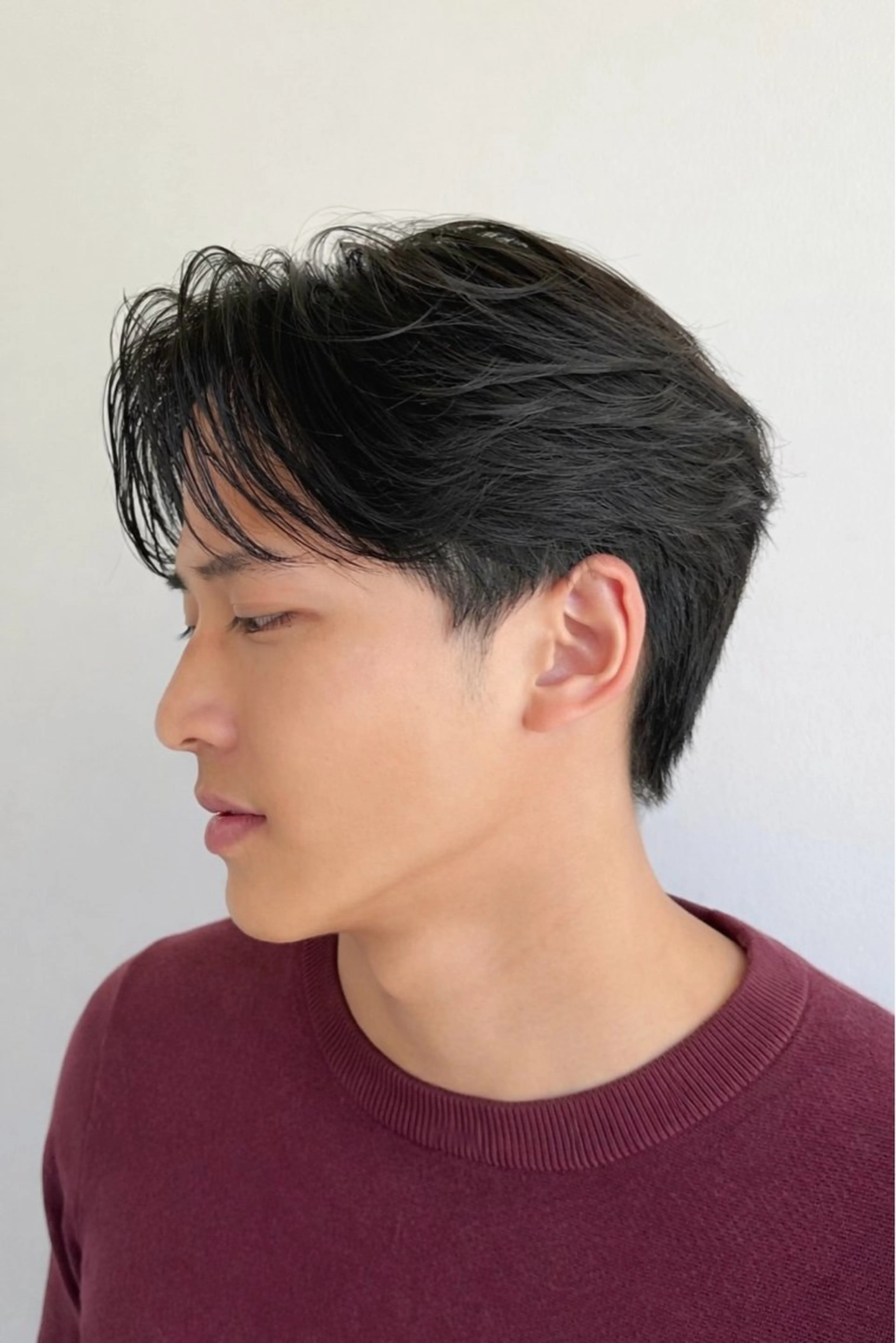 ミディアム パーマ メンズ カット パーマ トリートメント メンズパーマ/ メンズカット/平木のヘアスタイル