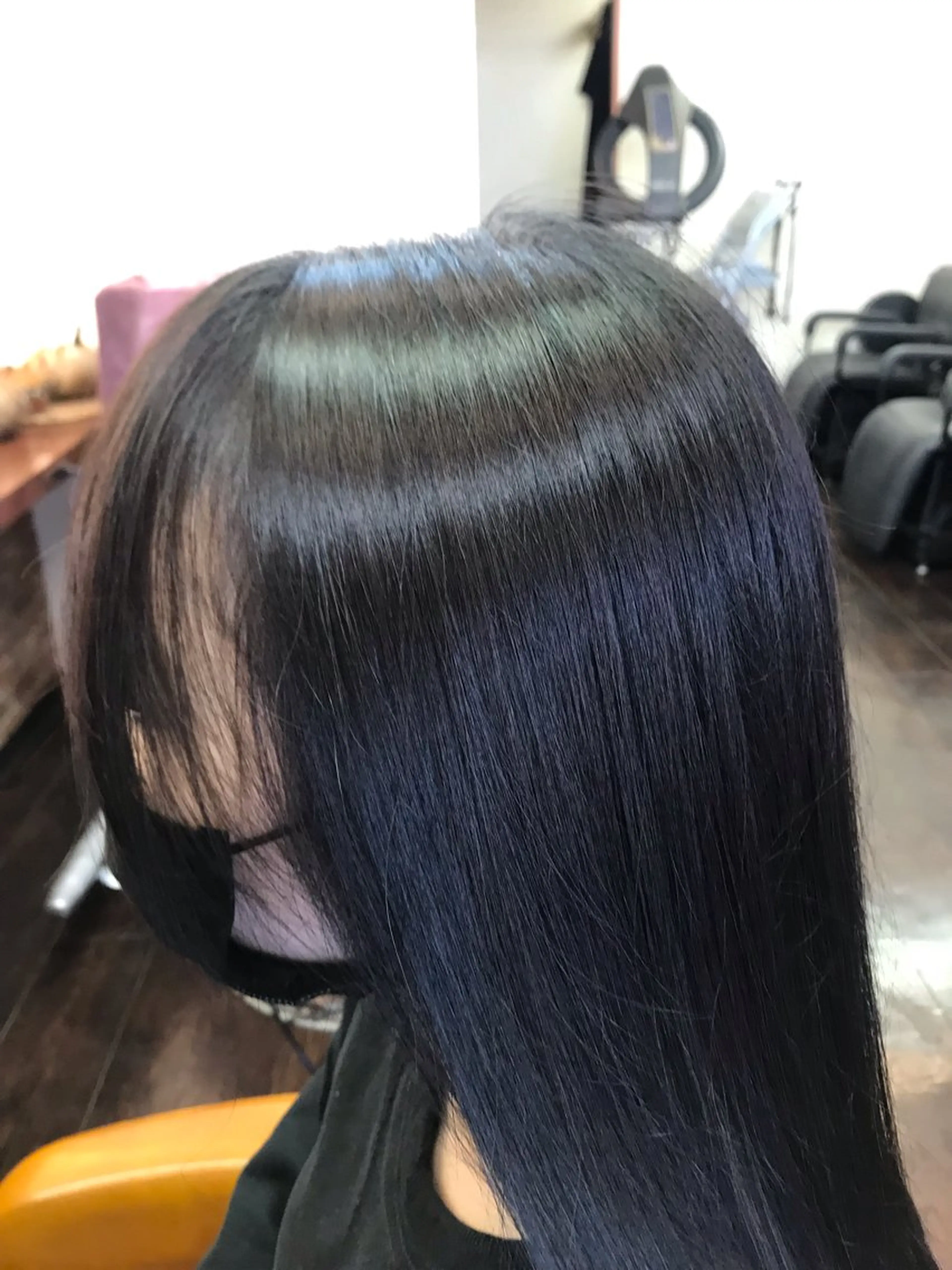 ロング パーマ 桧山 真のヘアスタイル