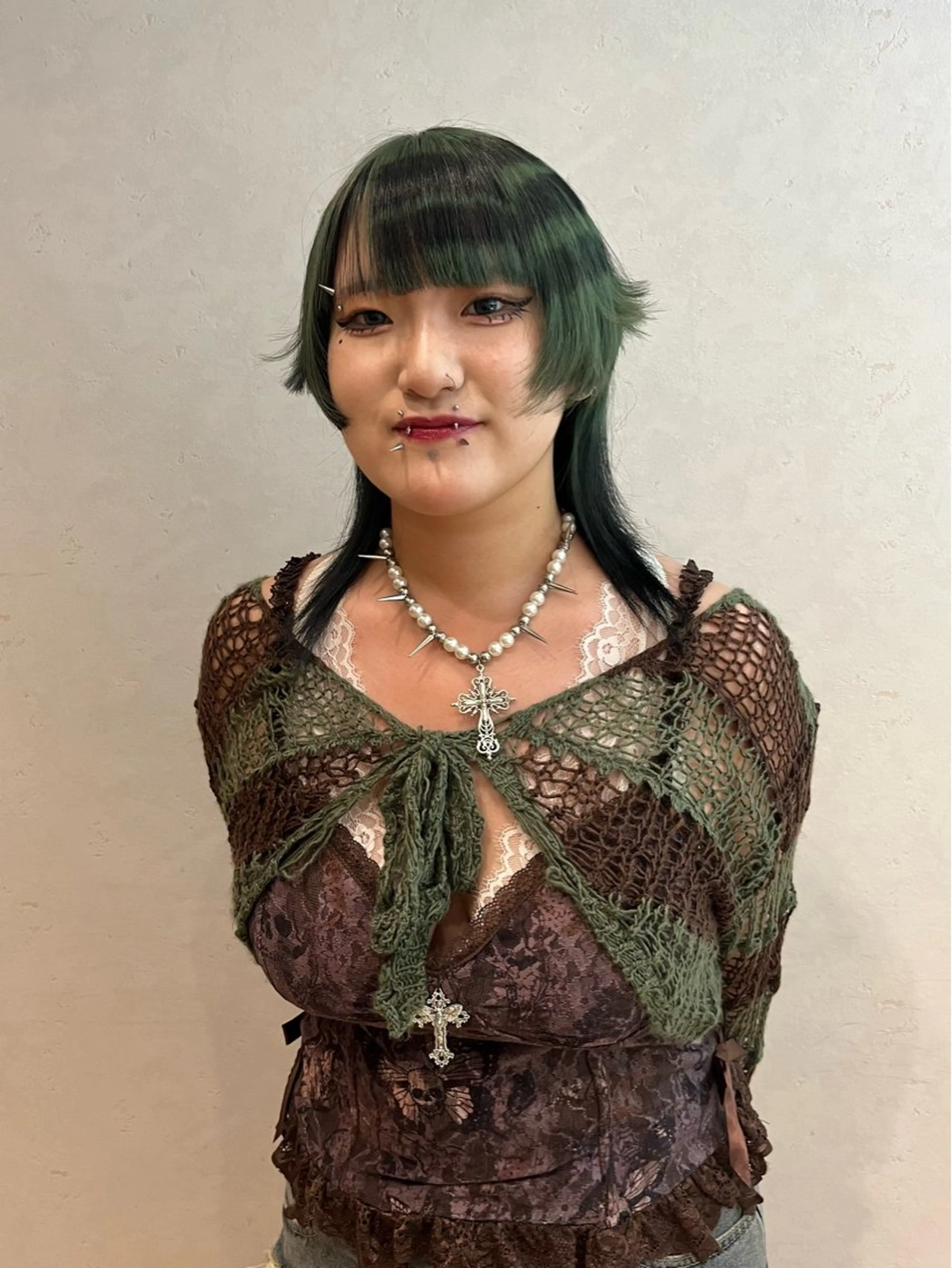 リピーター様限定💖design color限定！💖cut+w/color <ブリーチ1回+全体カラー+デザイン込>の写真