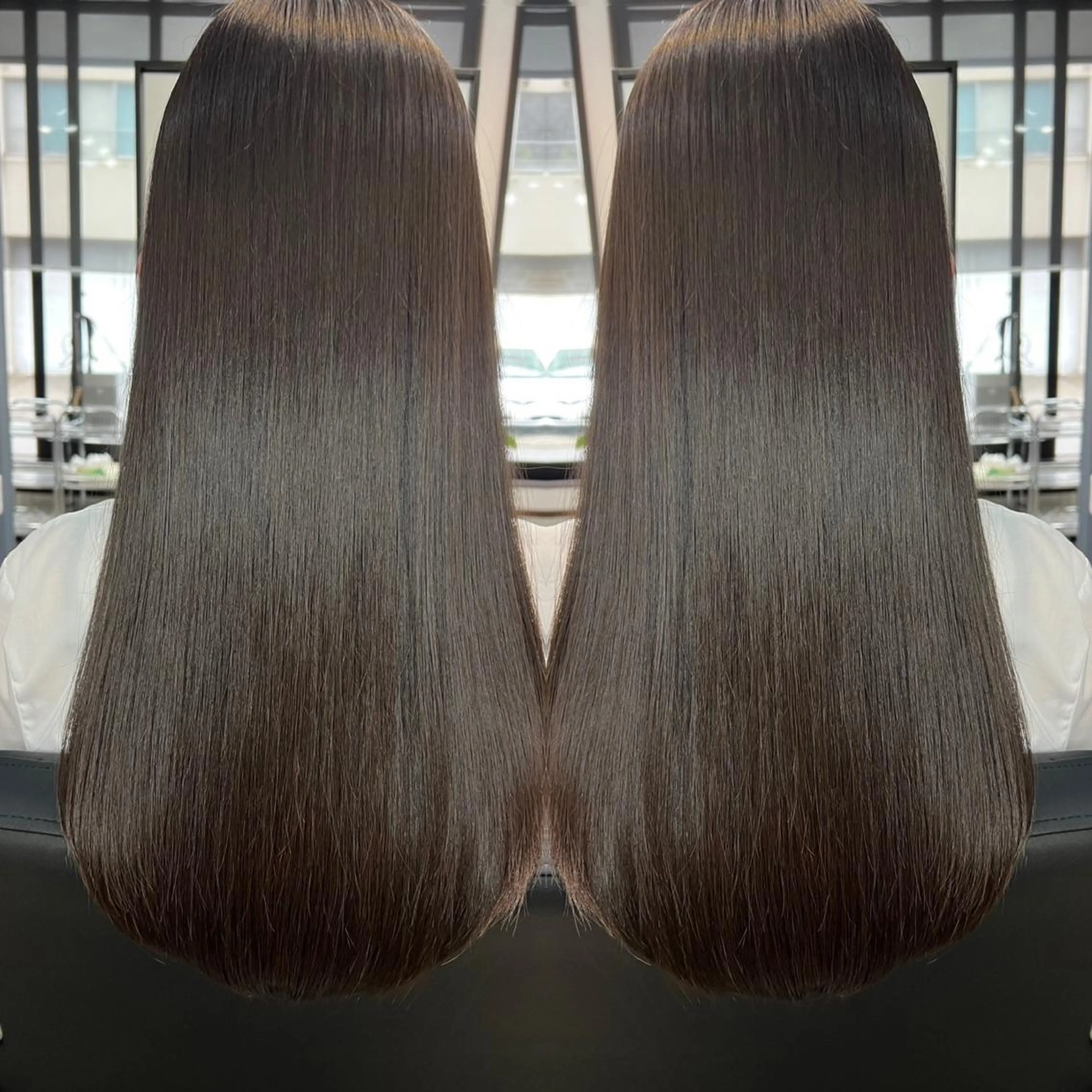 ロング 縮毛矯正 AND       HAIR所属・伊藤 詩織のヘアスタイル