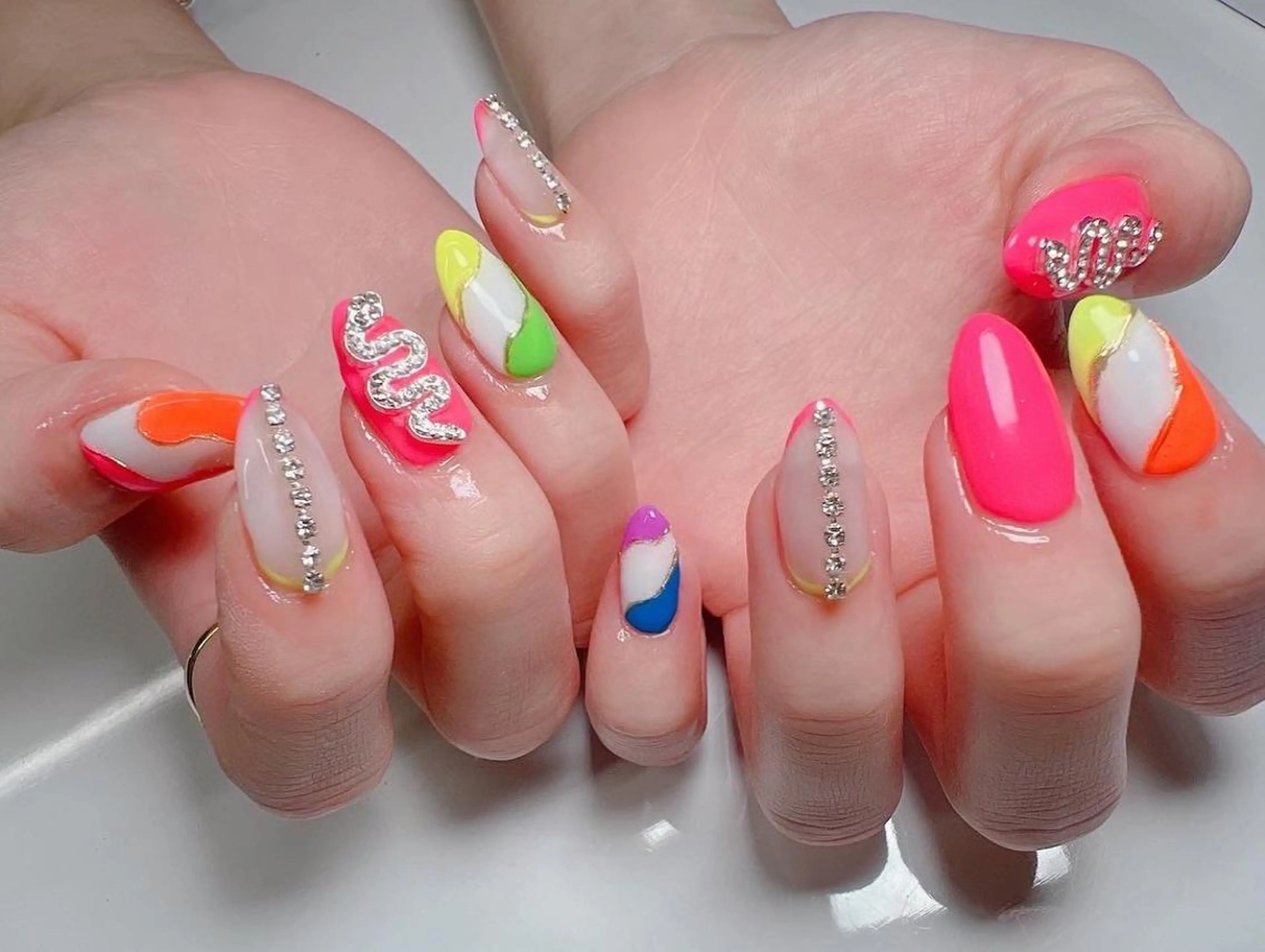 ネイル ハンドネイル Nail Salon L'arc所属・💊大阪/心斎橋 moni🧠のネイルデザイン