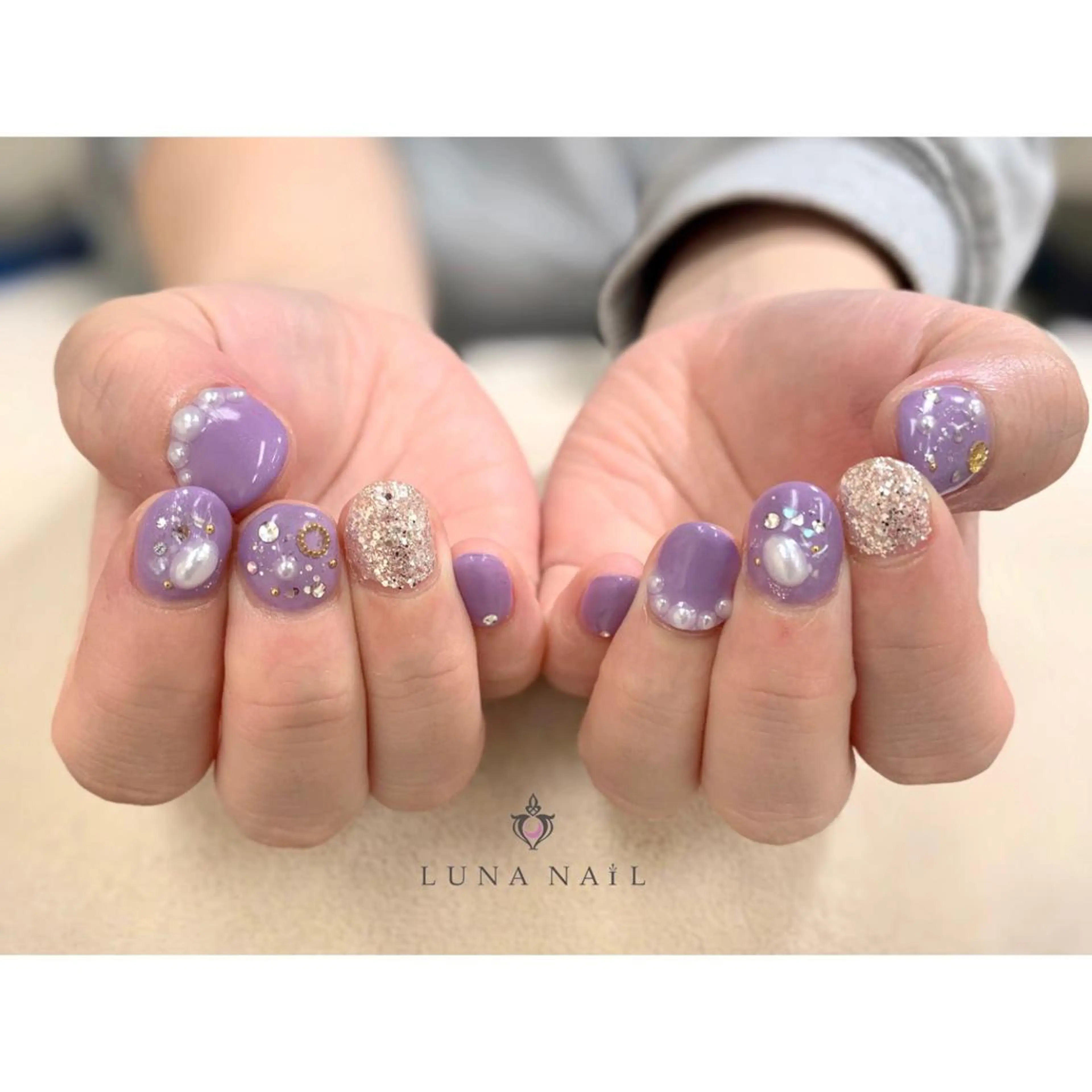 ネイル ハンドネイル アトリエ　ミモザ所属・いまむら あかりのネイルデザイン