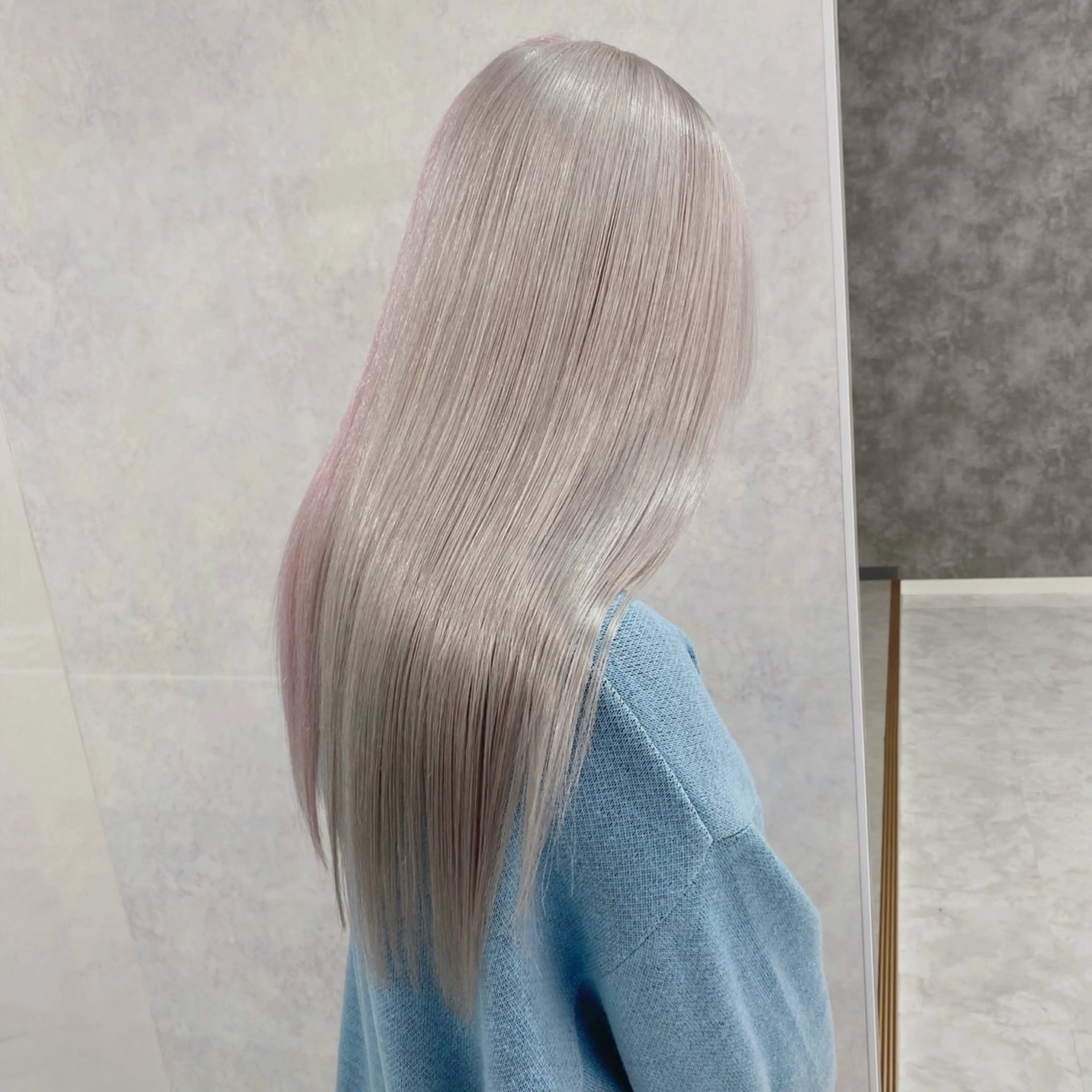 ロング カラー ヘアアレンジ 𝐠𝐢𝐫𝐥𝐲 𝐦𝐨𝐝𝐞🖤のヘアスタイル