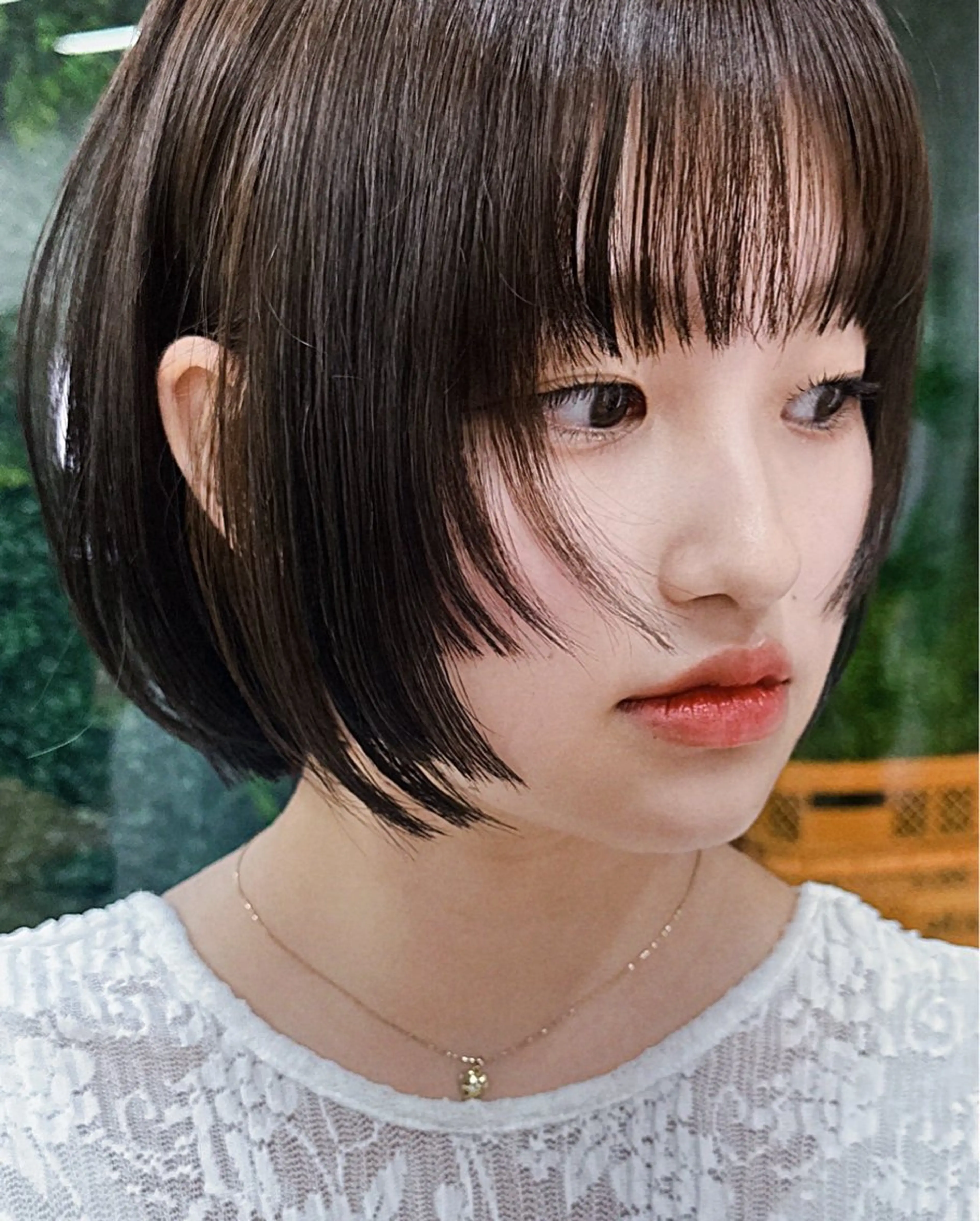 ショート カラー ボブ 姫カット 似合わせカット カット ヘアカラー トリートメント Pocket仙台 💚モエリのヘアスタイル