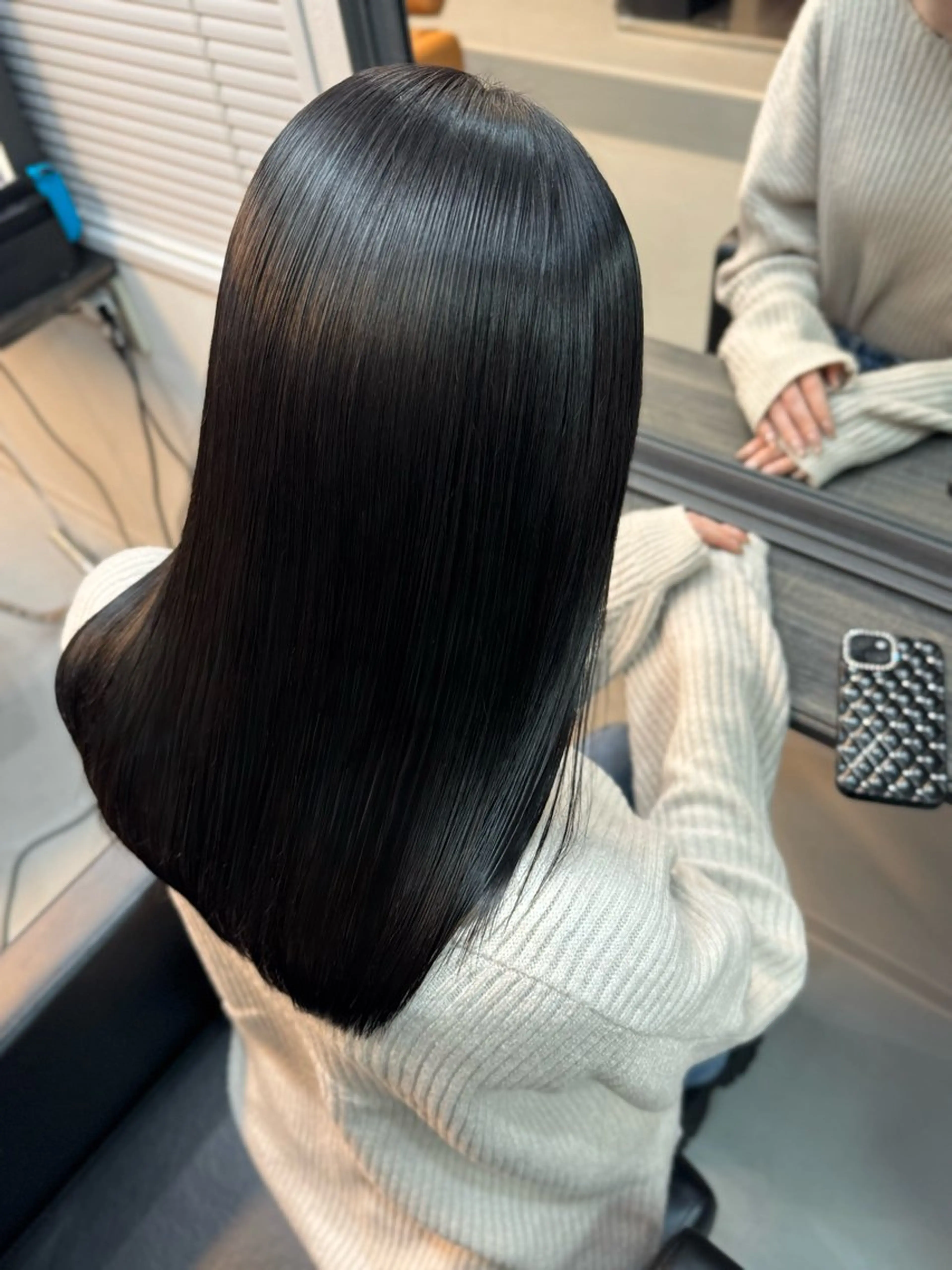 セミロング カラー XYZ新宿所属・縮毛矯正/韓国 /店長/KANATOのヘアスタイル