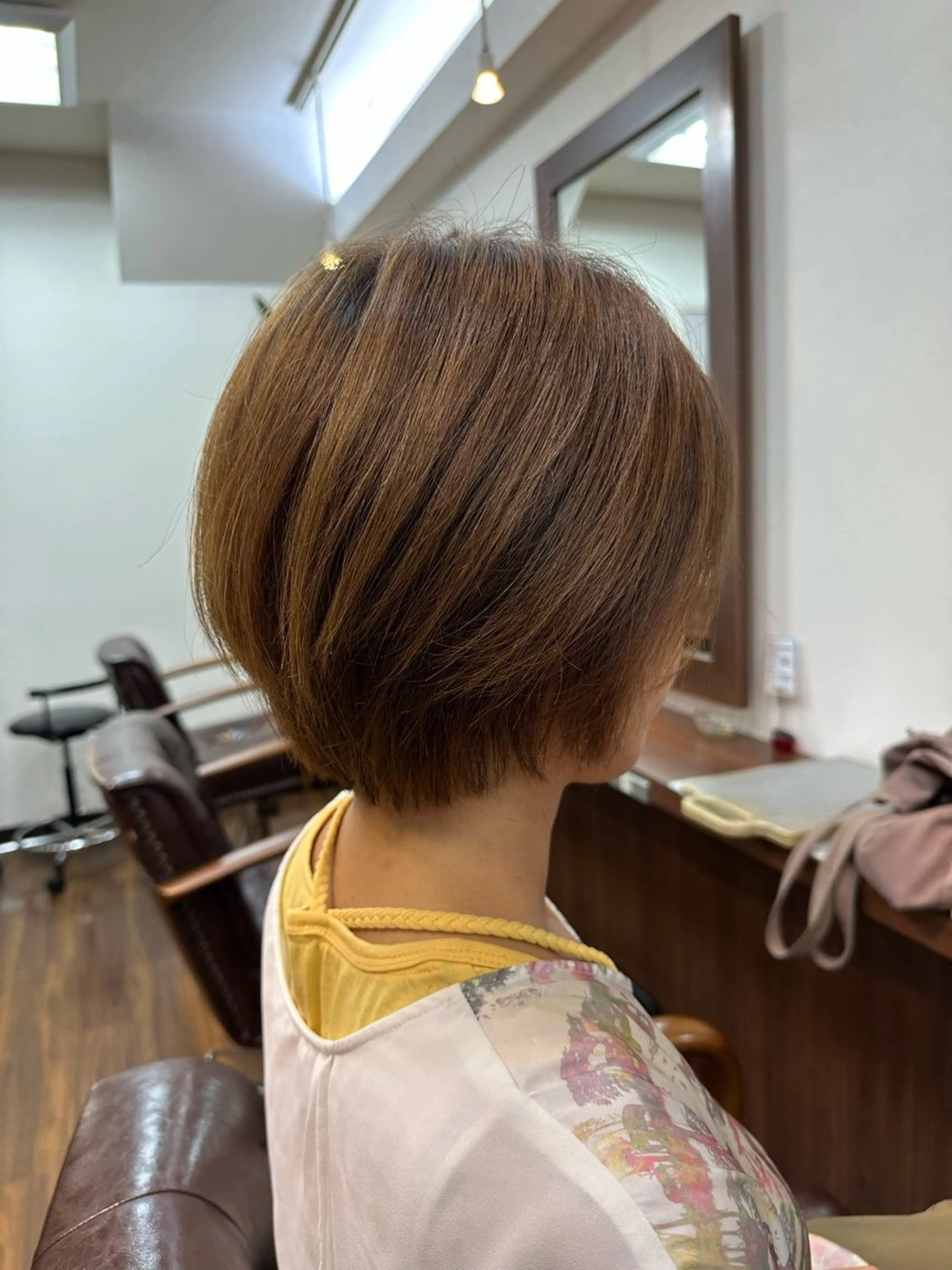 ショート 美容室 Vic5所属・奥田 七都海のヘアスタイル