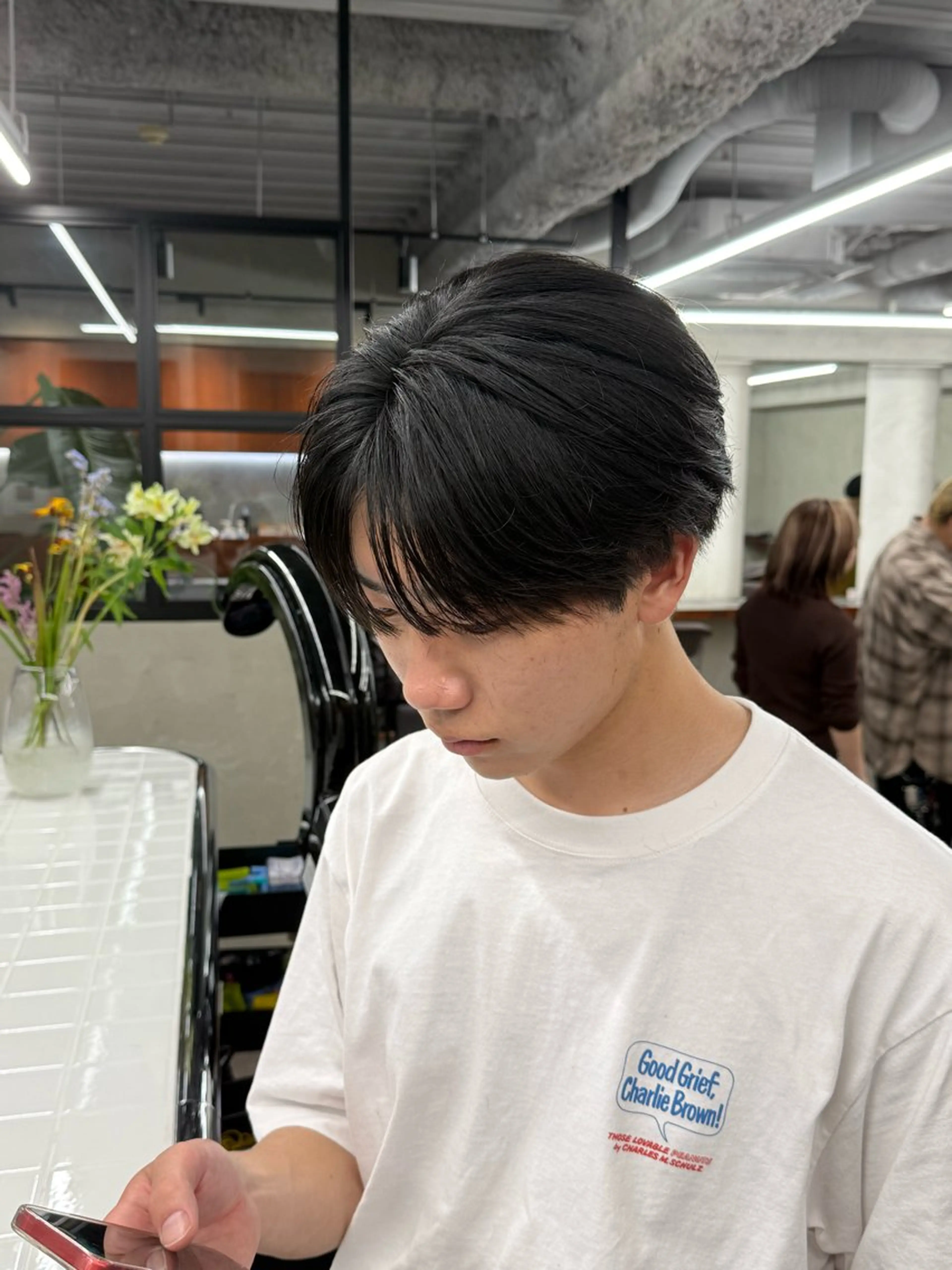 ショート メンズ 豊崎 佑輔のヘアスタイル