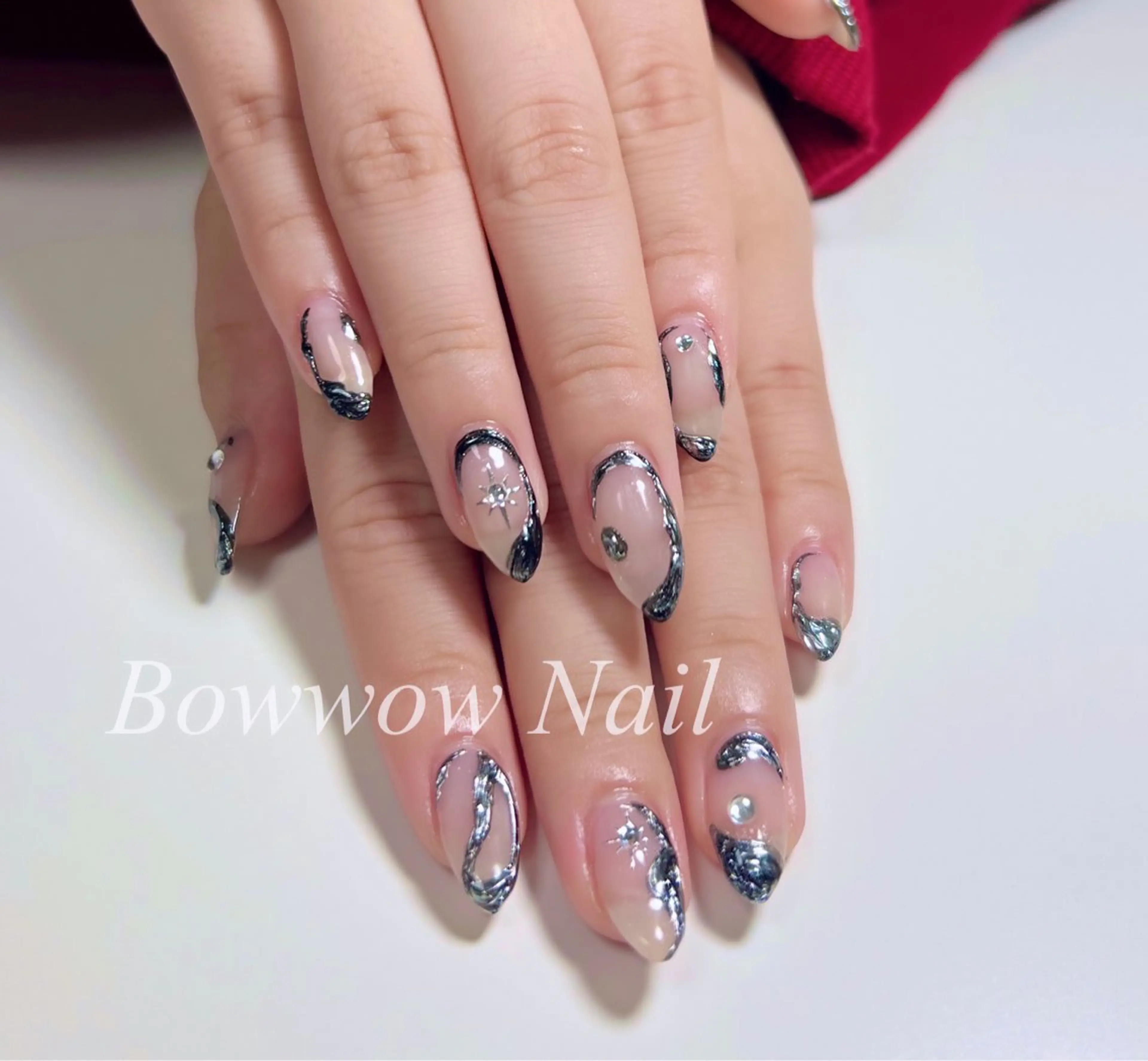 ネイル 持ち込み Bow wow Nail さや🧸のネイルデザイン