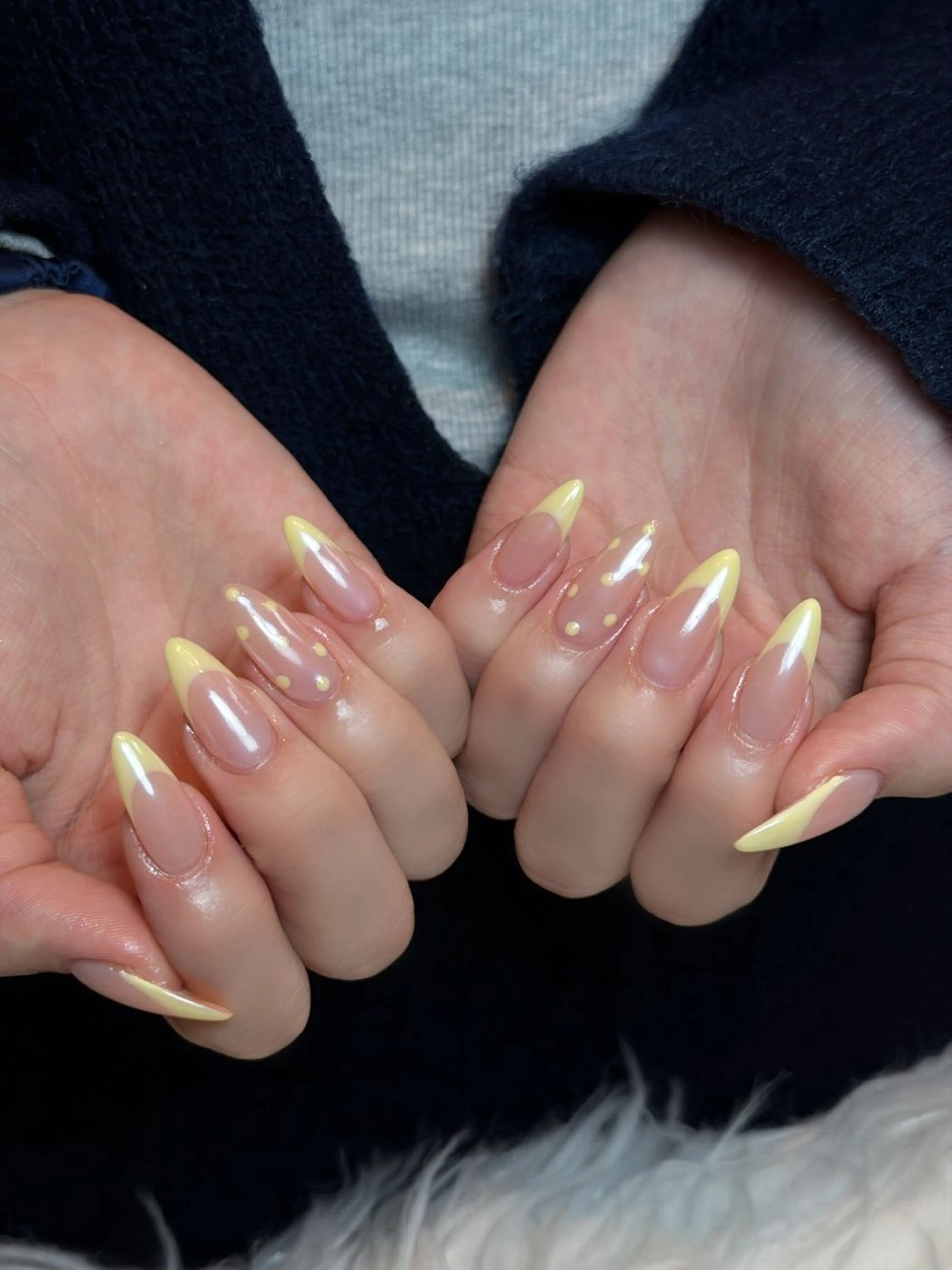 ネイル オーロラネイル ボルドー ブラウン 氷ネイル・うるうるネイル キラキラネイル ハンドネイル Julli NailStudioのネイルデザイン