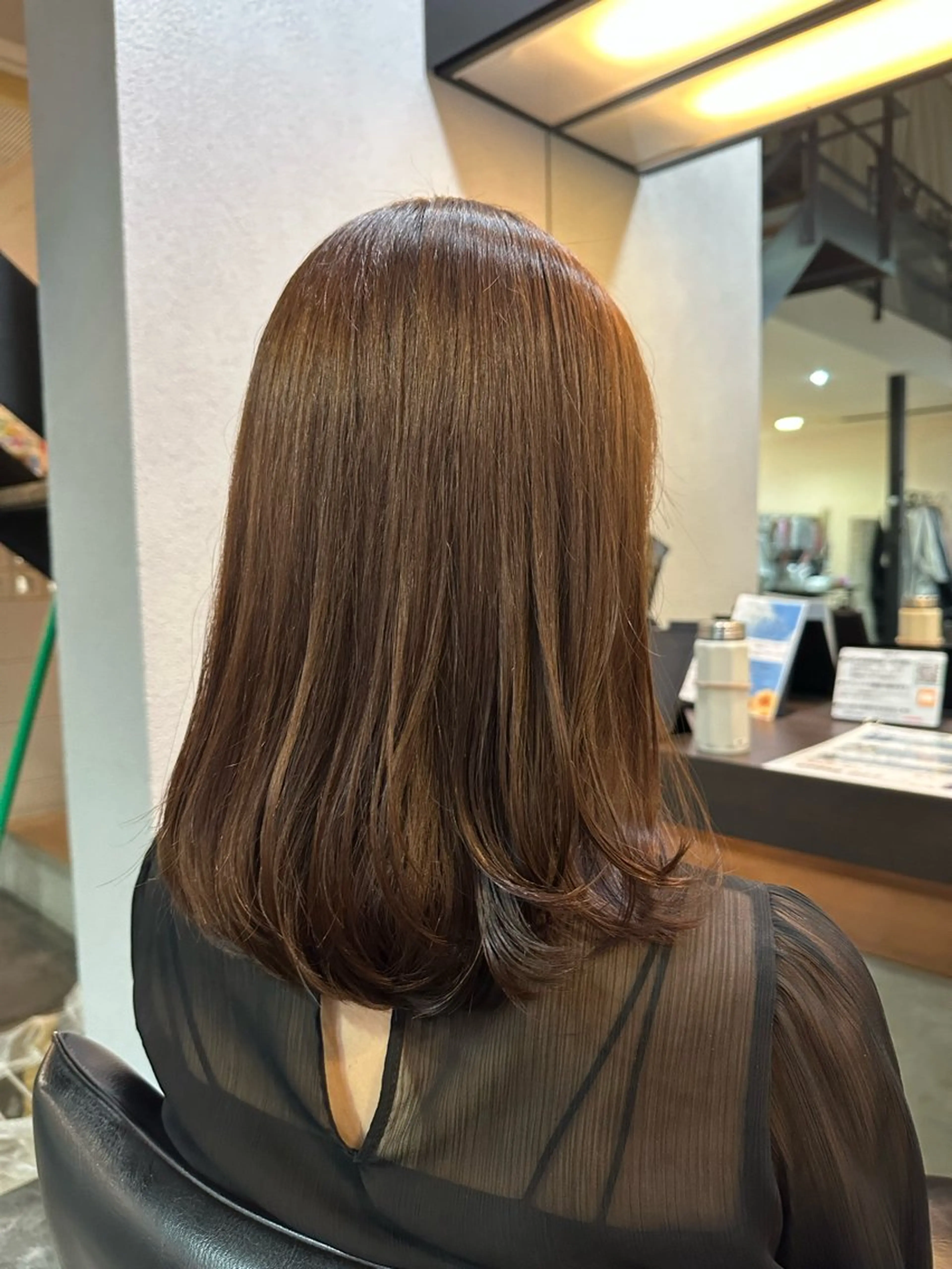 ミディアム レイヤーカット 南草津/レイヤー/ ゴトウのヘアスタイル