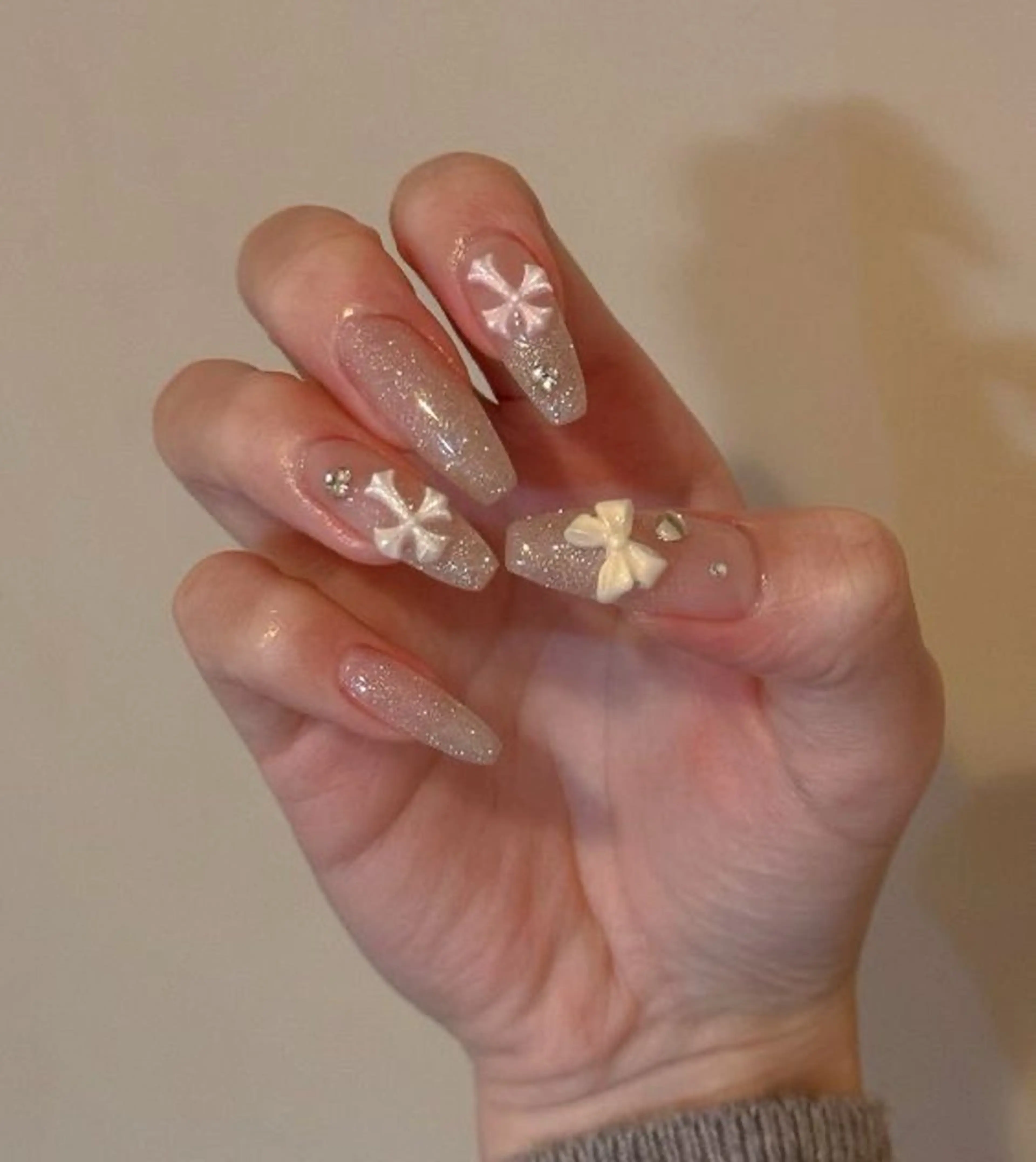 ネイル 韓国ネイル 持ち込み ニュアンスネイル ネイルチップ ハンドネイル JENNY ANA.CHUOのネイルデザイン