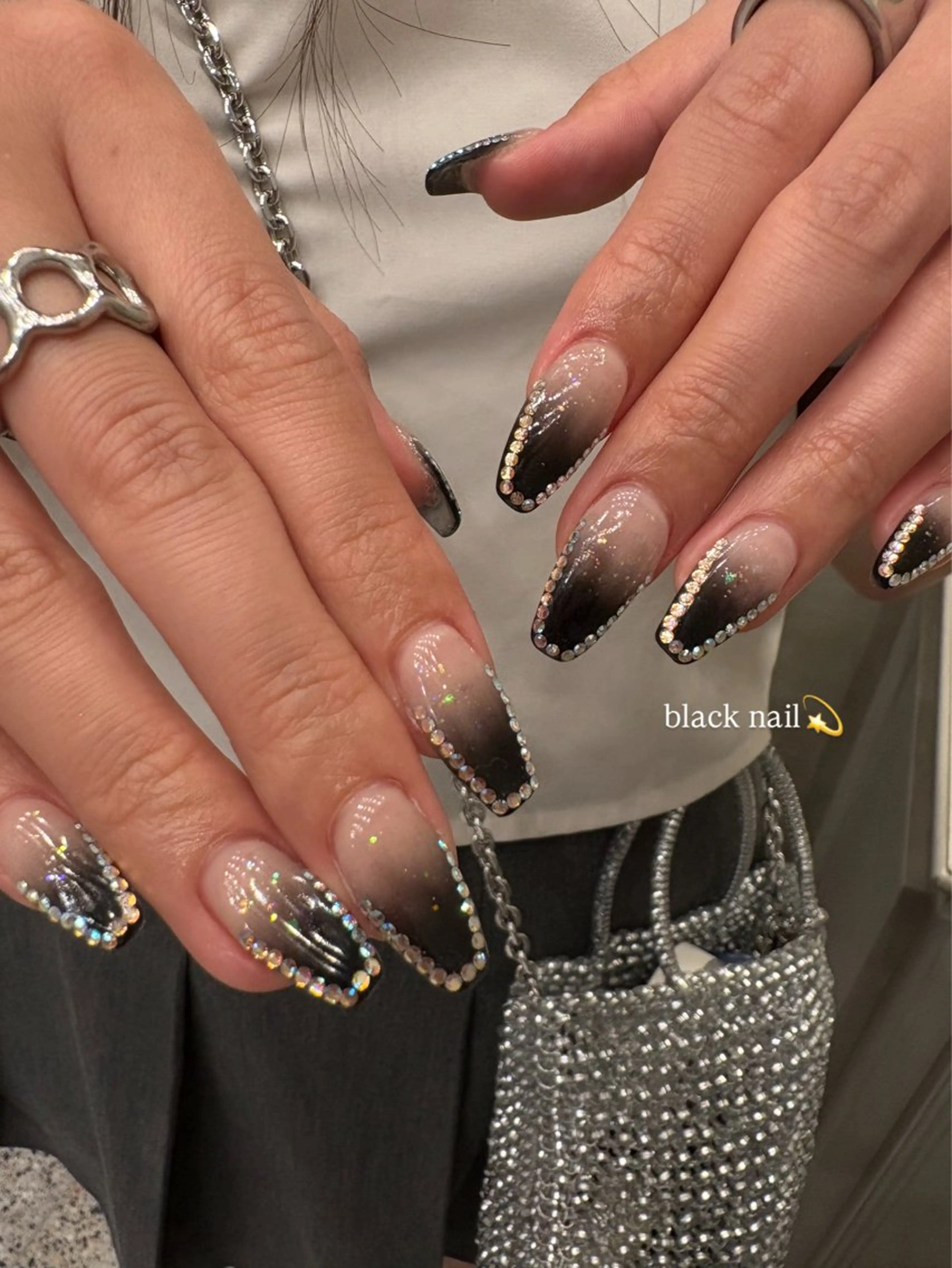 ネイル ハンドネイル She nail studio 原宿所属・パラジェル有/ スカルプ/mahoのネイルデザイン