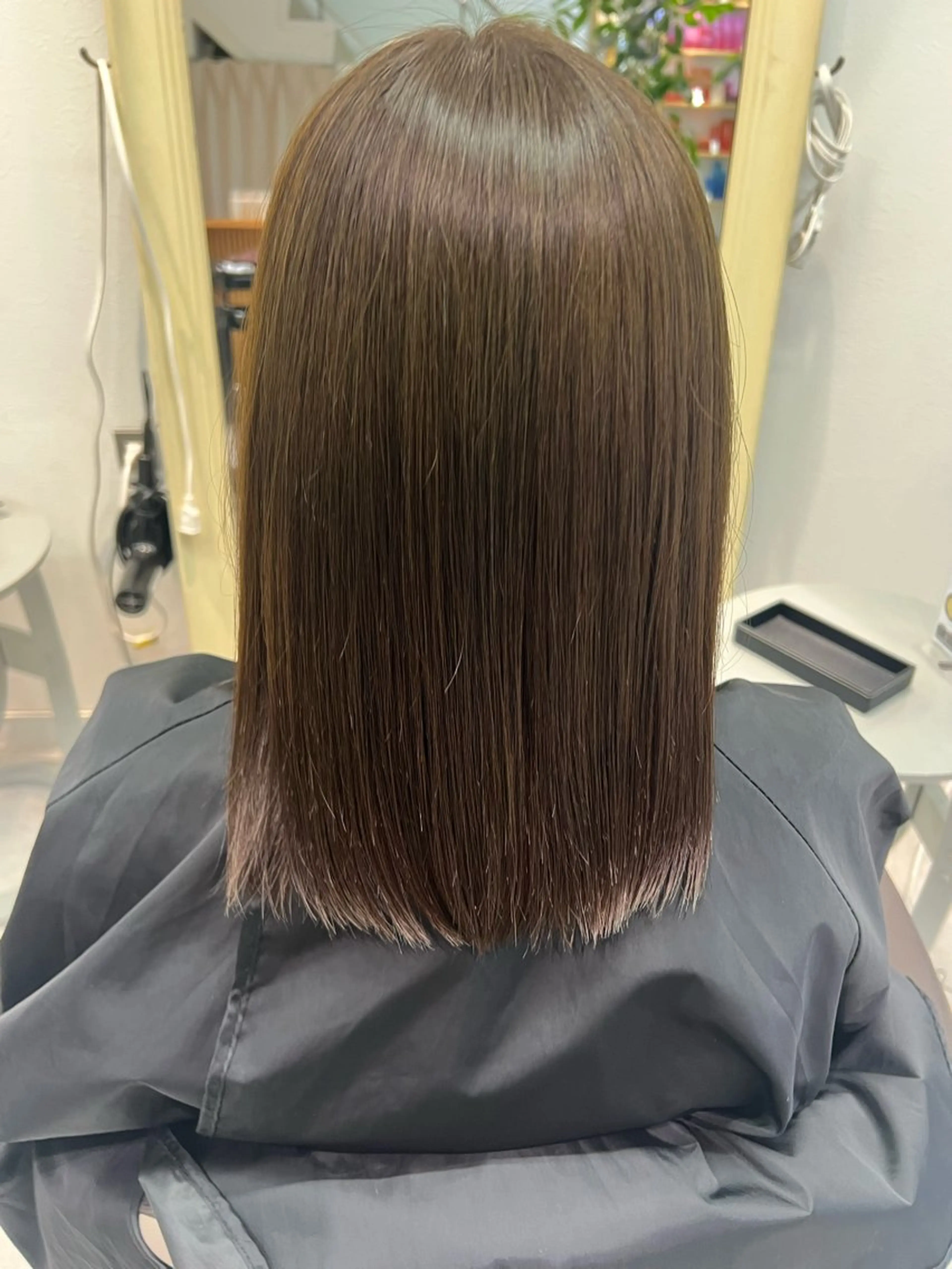 カラー ヘアカラー 晶／艶髪カラー ／トリートメントのヘアスタイル