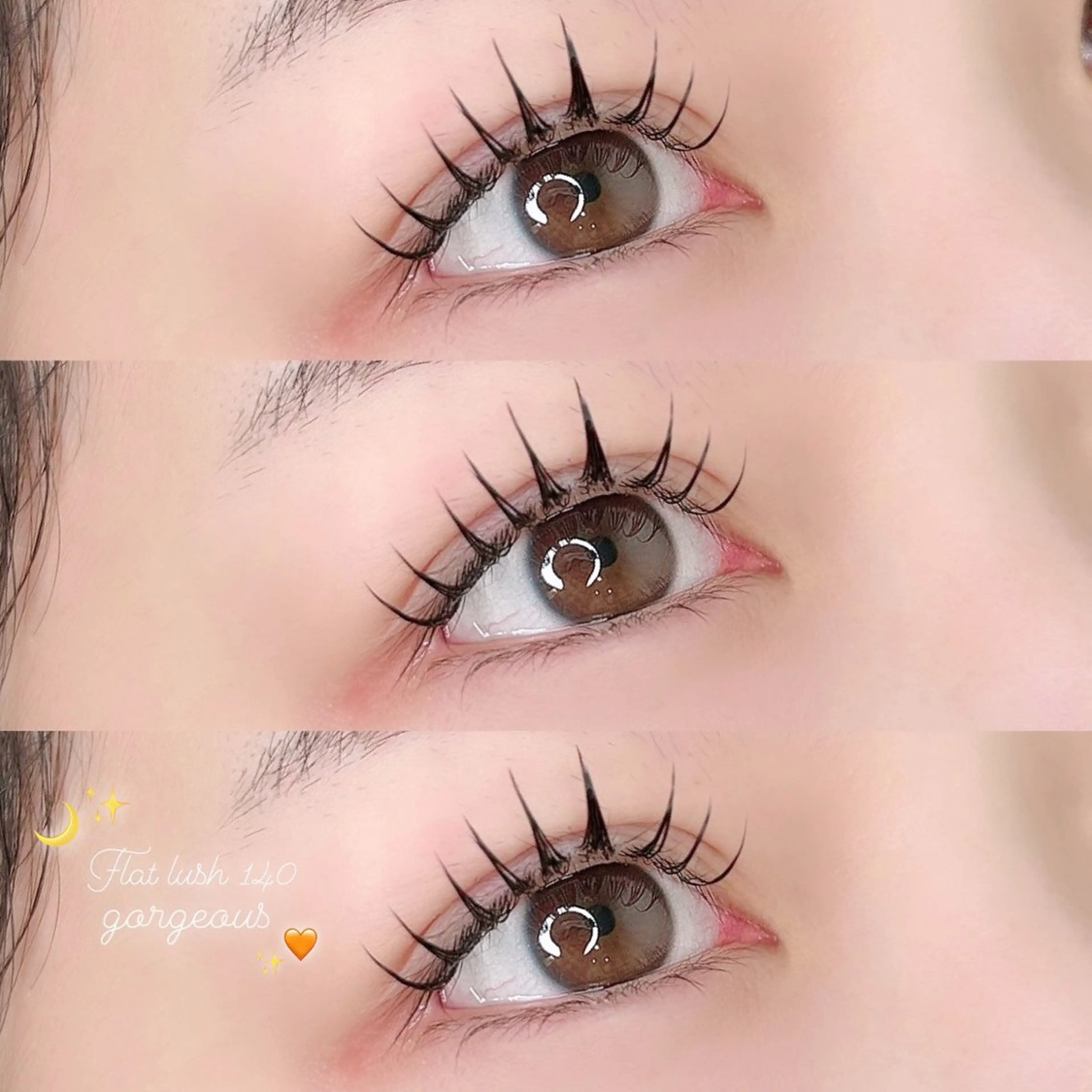 マツエク・マツパ マツエク chacha bla nc Amie 沖田のマツエク・マツパデザイン