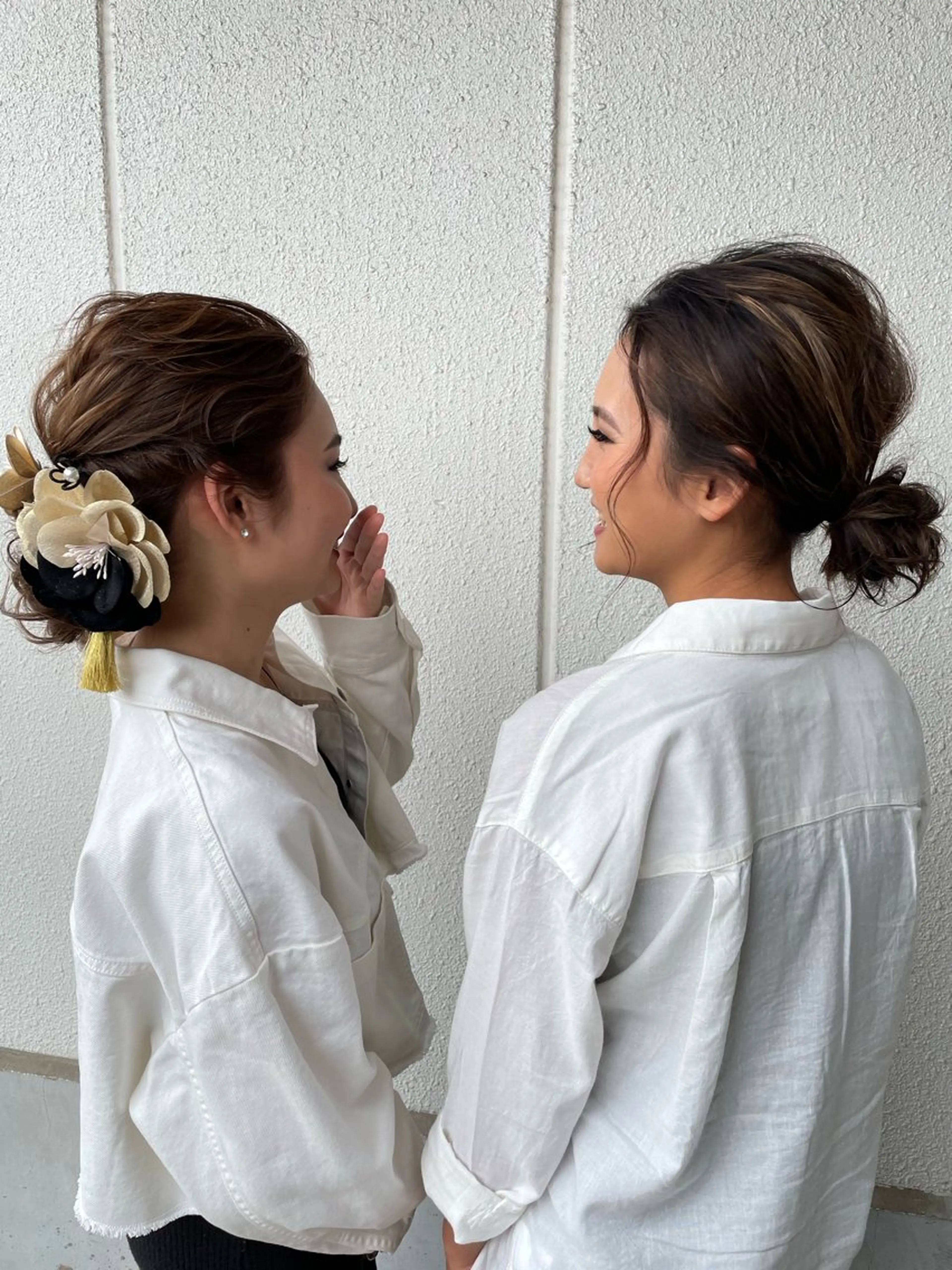 ヘアアレンジ ヘアセット acero + hair&eyelash 幸手店【アチェロ】所属・ハイライトハイトーン 💖MOMOKAのヘアスタイル