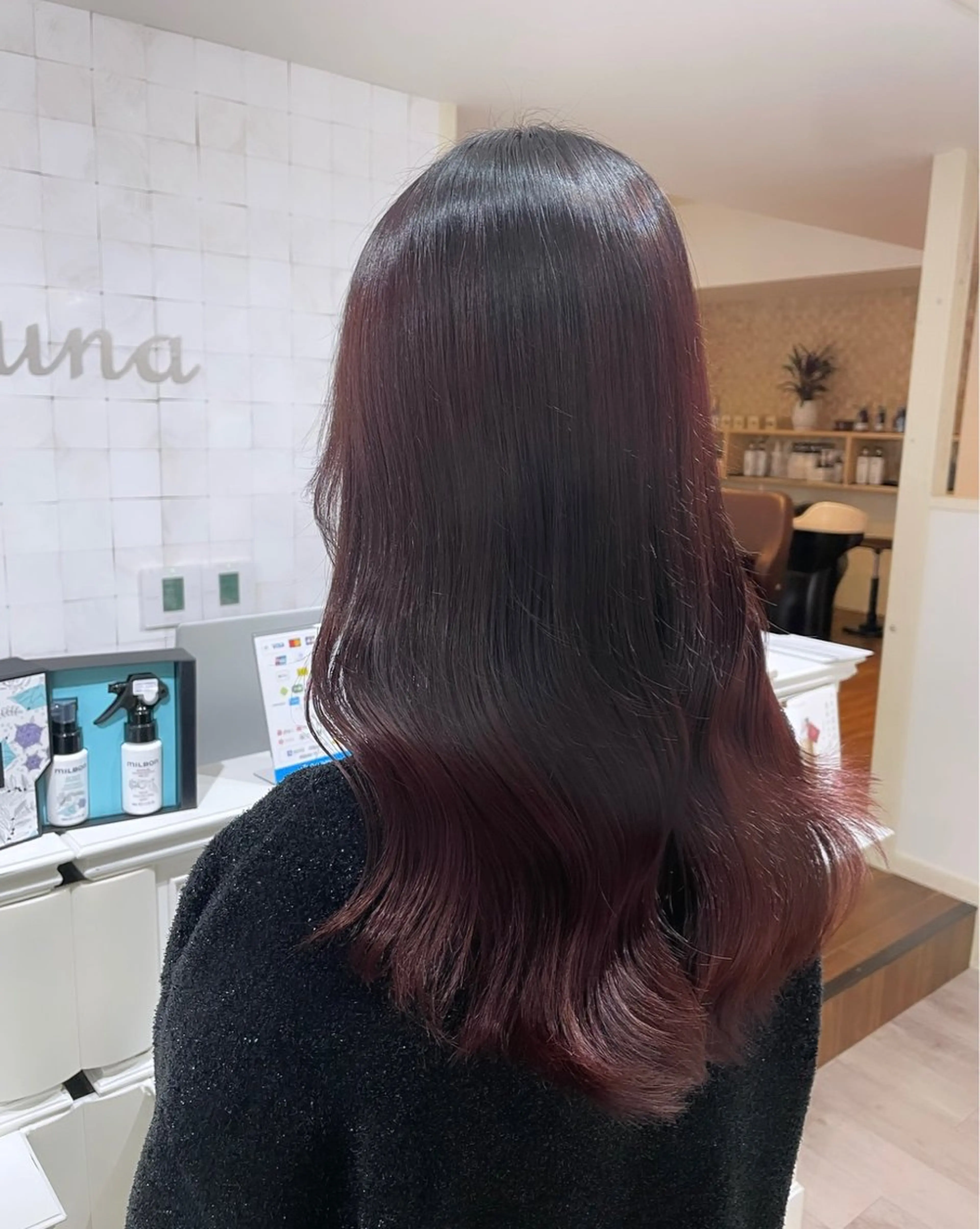 ロング カット ヘアカラー MAI /BUCKS/天王寺のヘアスタイル